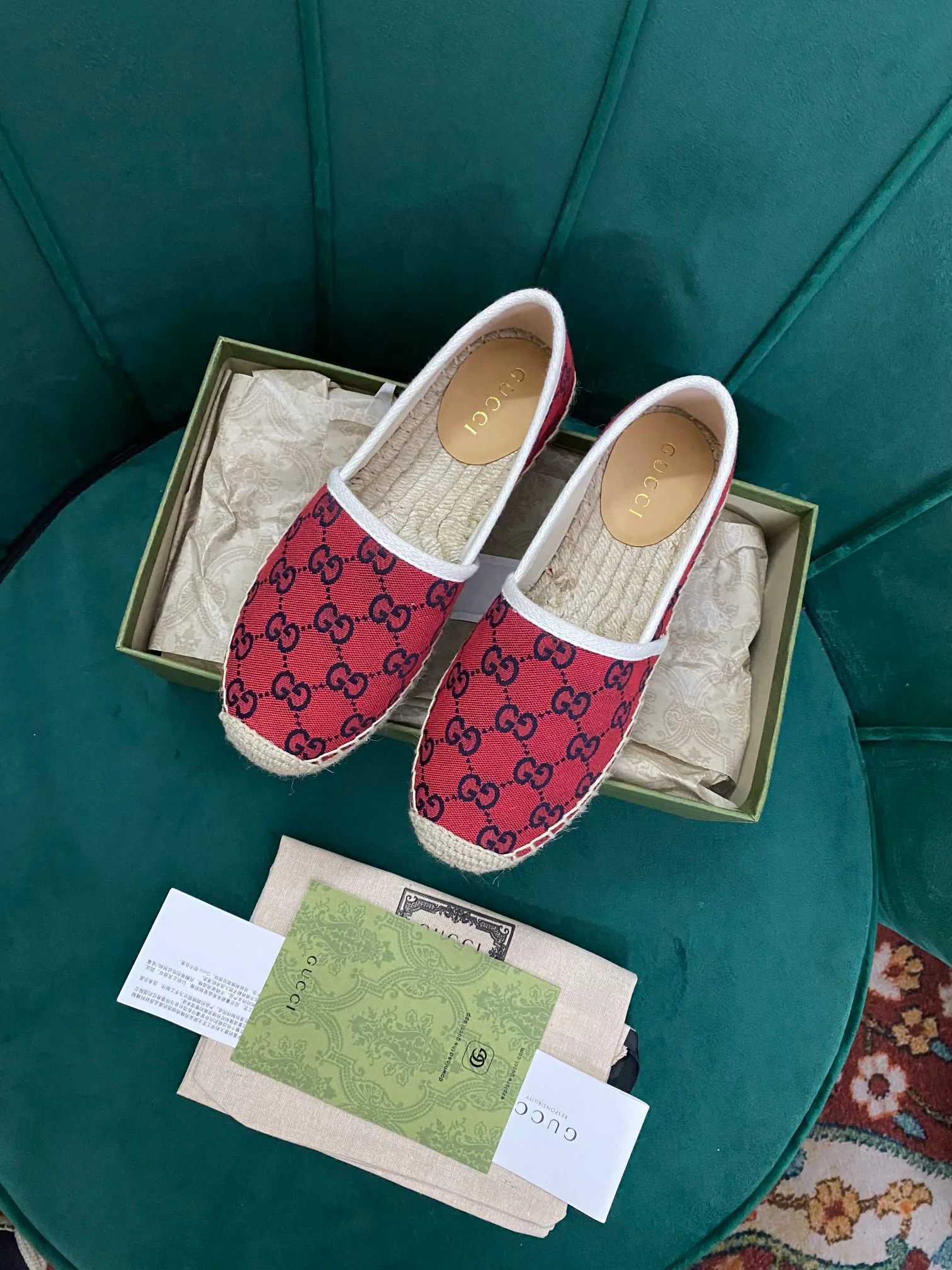 Слипоны Женские Gucci 4705585