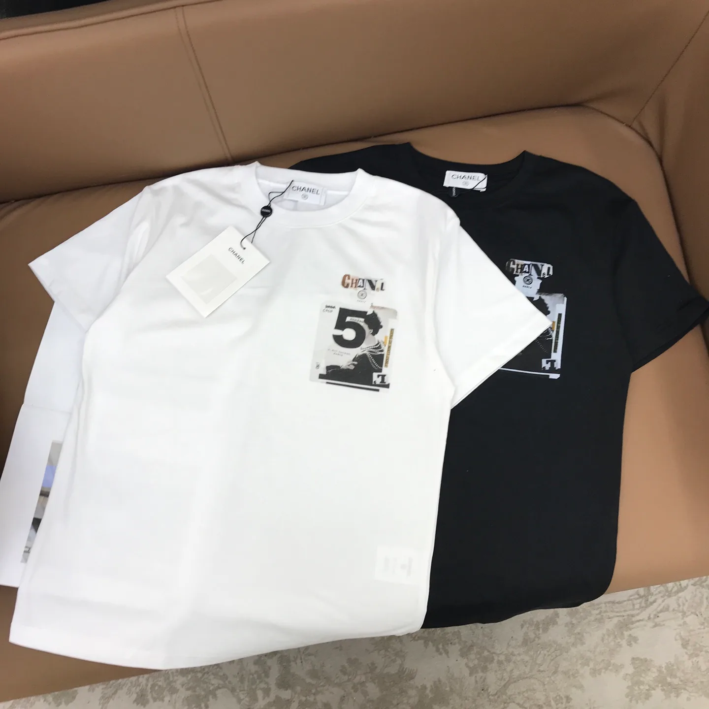 Футболки Женские Chanel 1229471