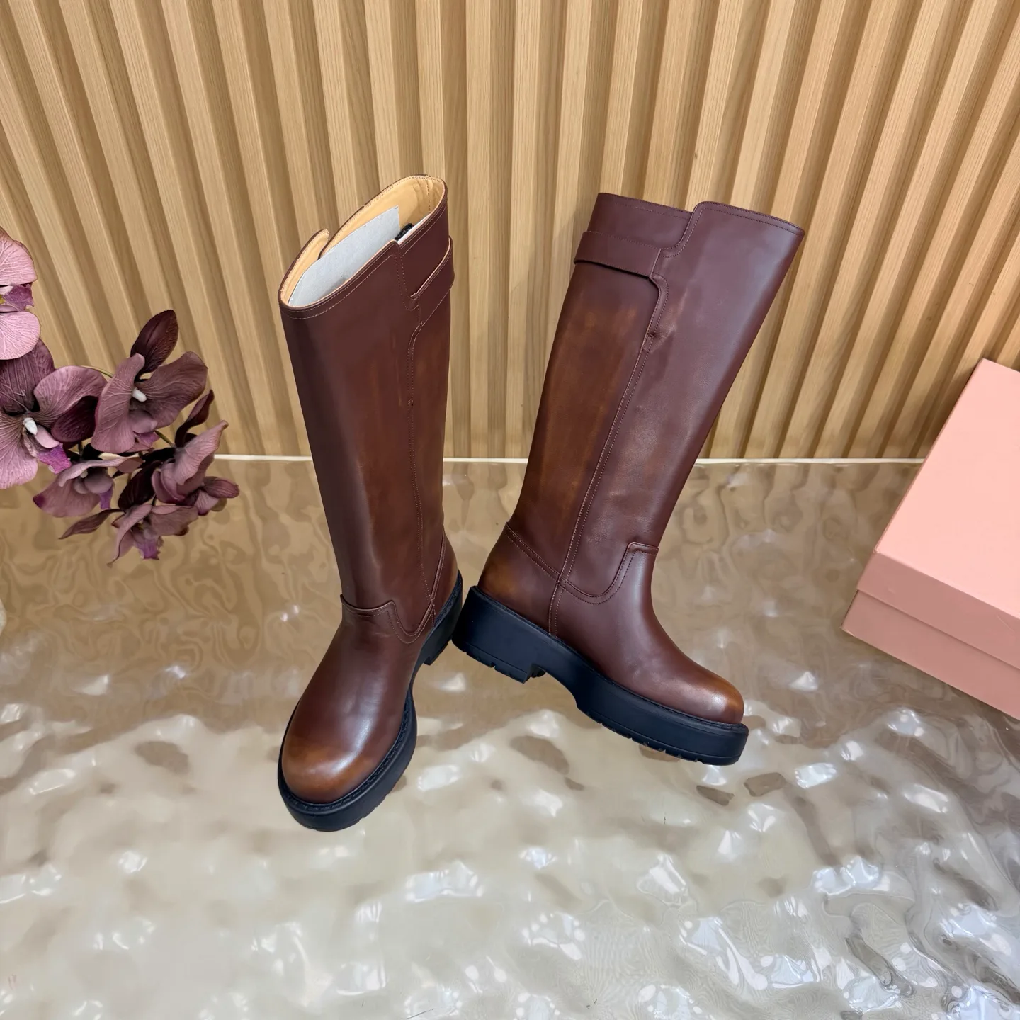 Сапоги Женские Miu Miu 18235400