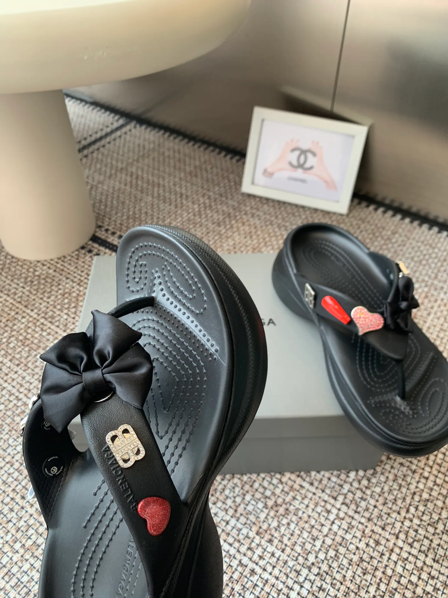 Шлепанцы Женские Balenciaga 491854