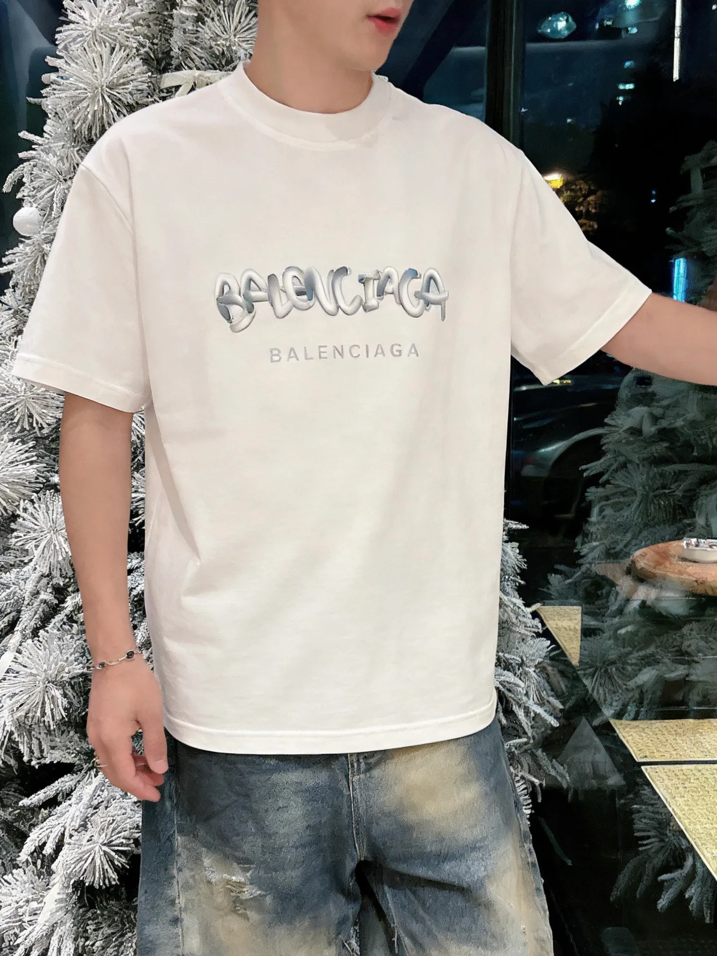 Футболки Мужские Balenciaga 2164768