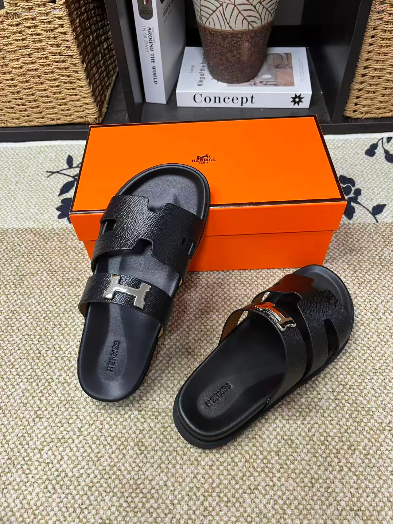 Шлепанцы Женские Hermes 991609