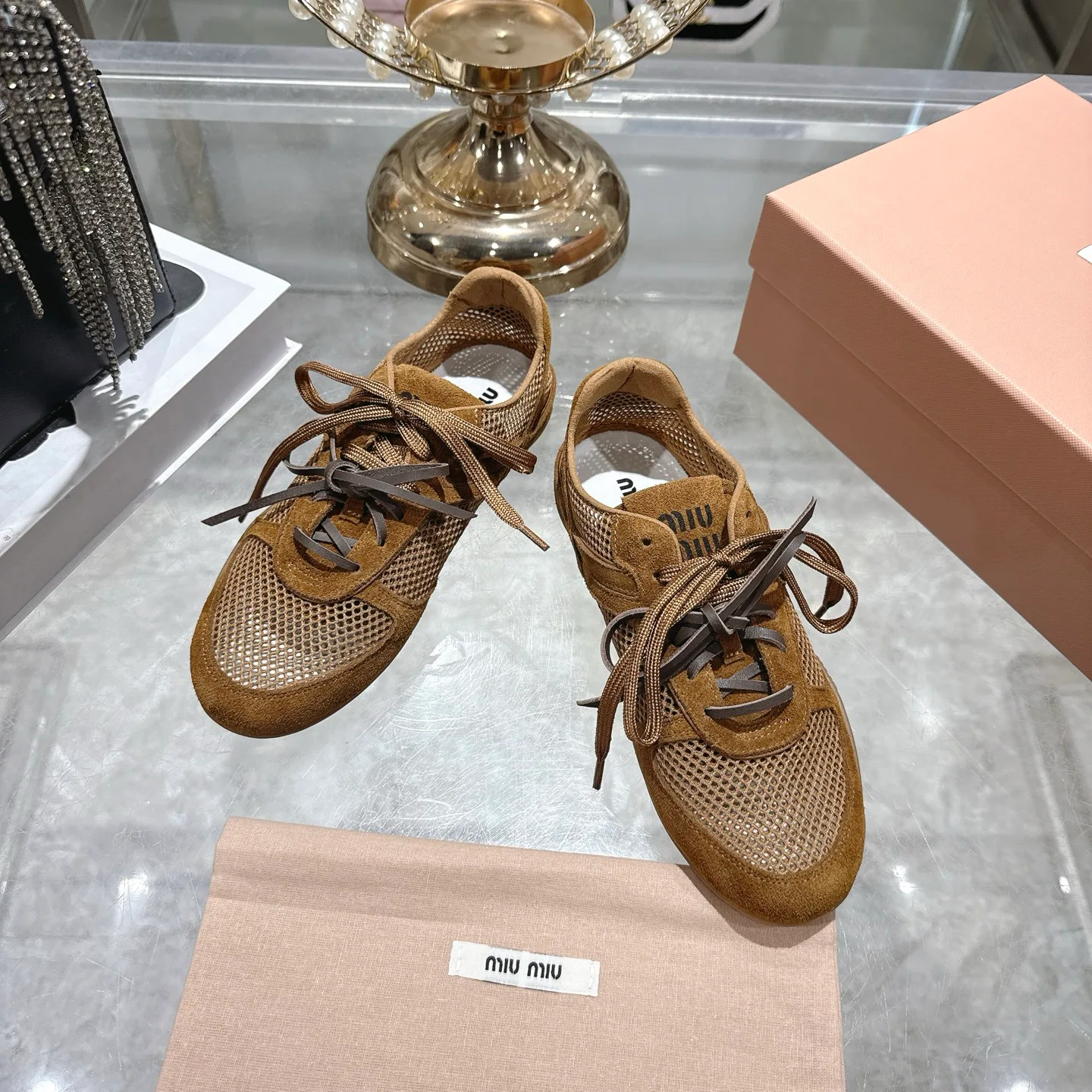 Кроссовки Женские Miu Miu 4549618
