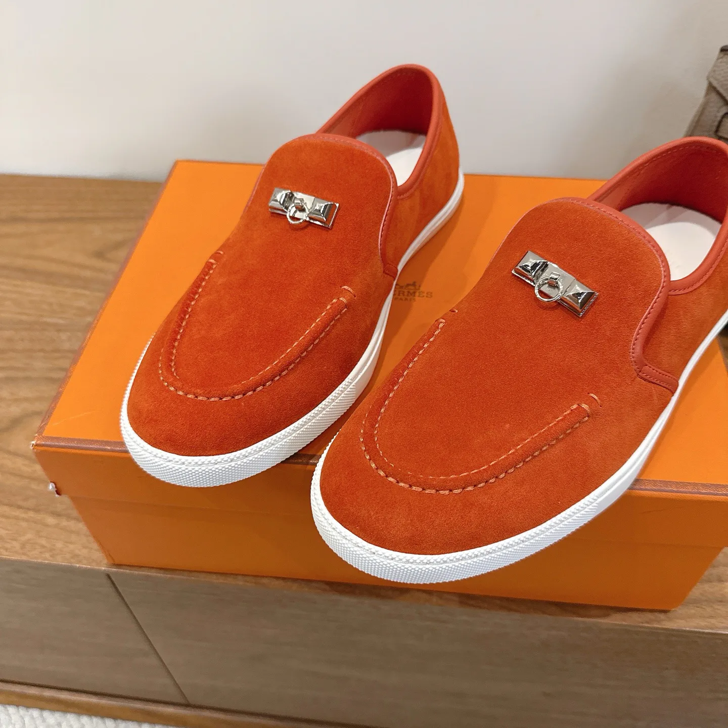 Лоферы Мужские Hermes 481373