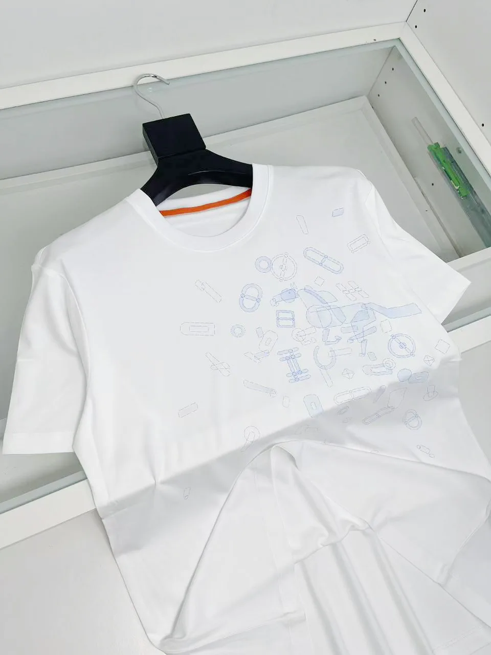 Футболки Мужские Hermes 33807