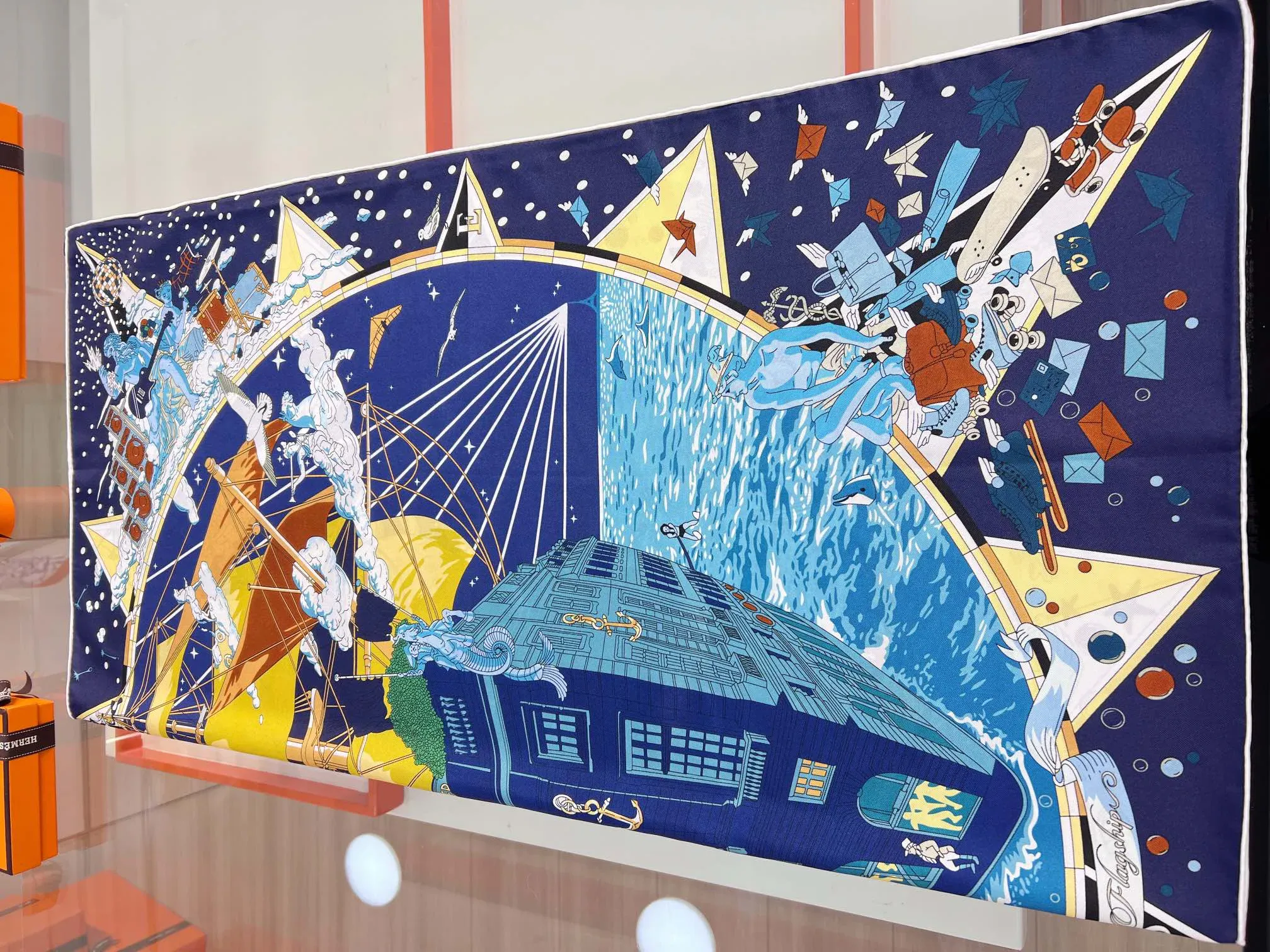 Шарфы Hermes 16229