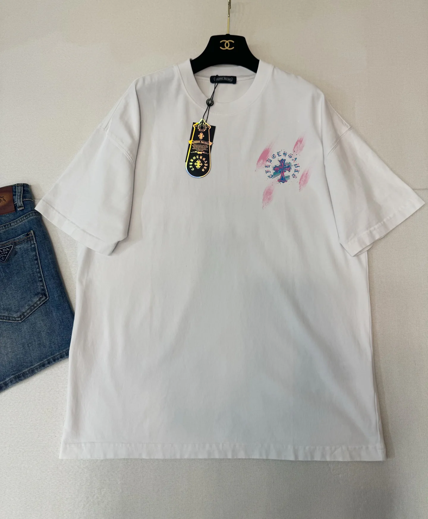 Футболки Женские Chrome Hearts 11686002