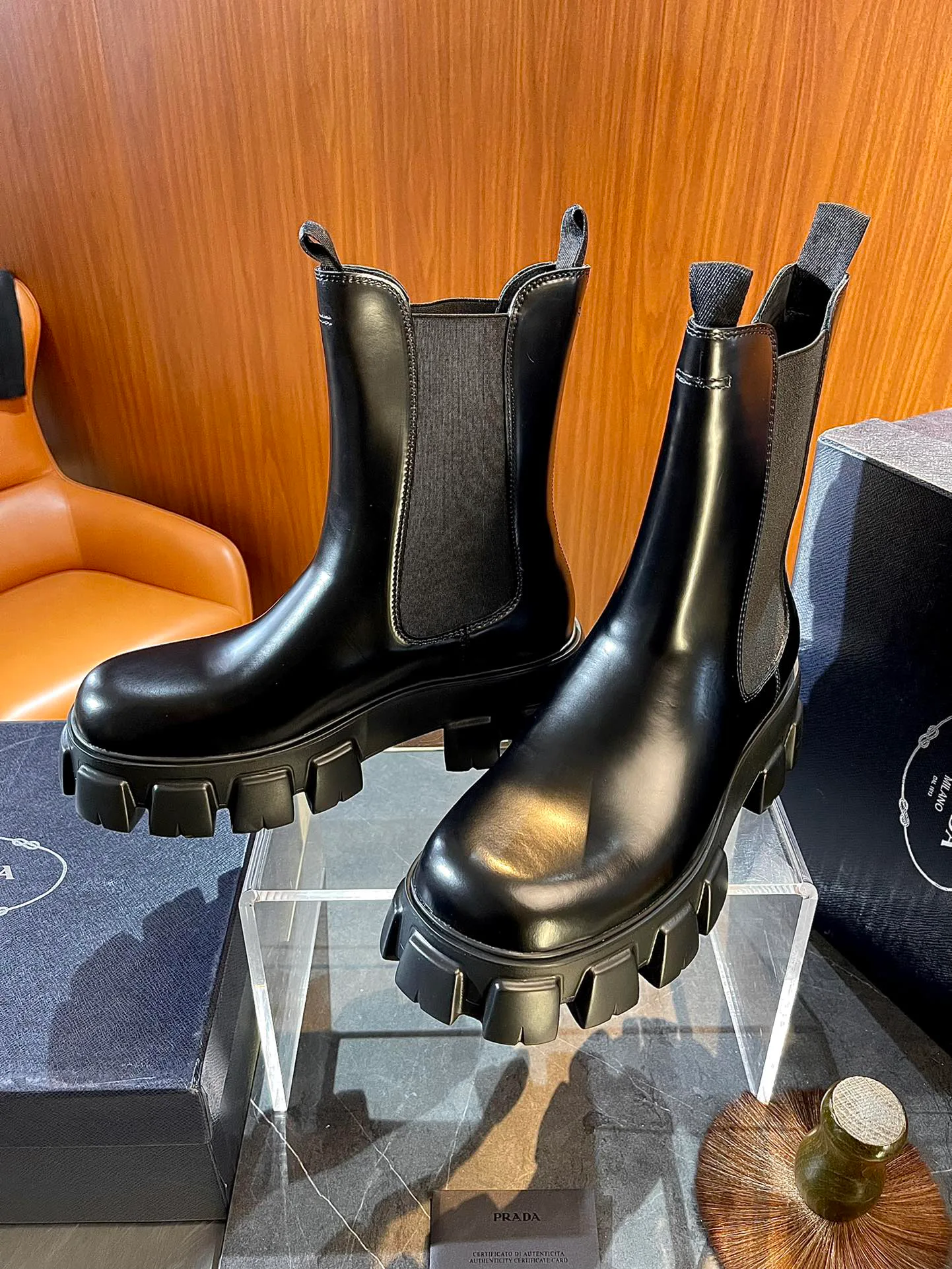 Ботинки Женские Prada 1276792