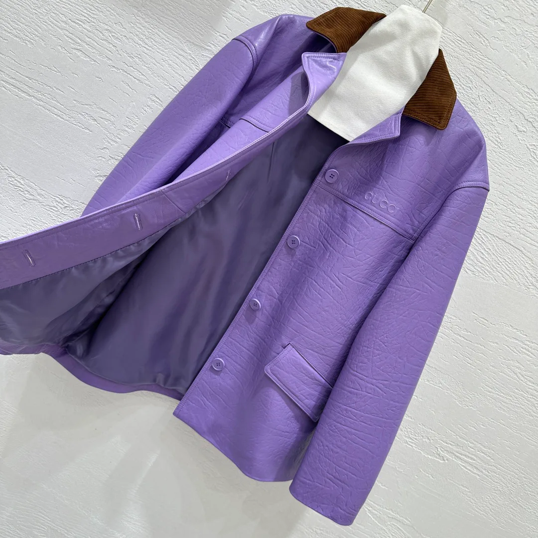 Кожаные Куртки И Дублёнки Женские Gucci 10207261