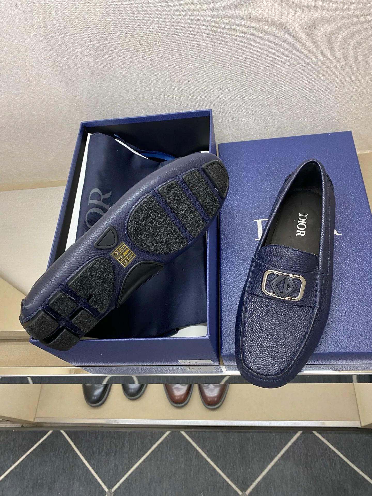 Мокасины Мужские Christian Dior 11607119