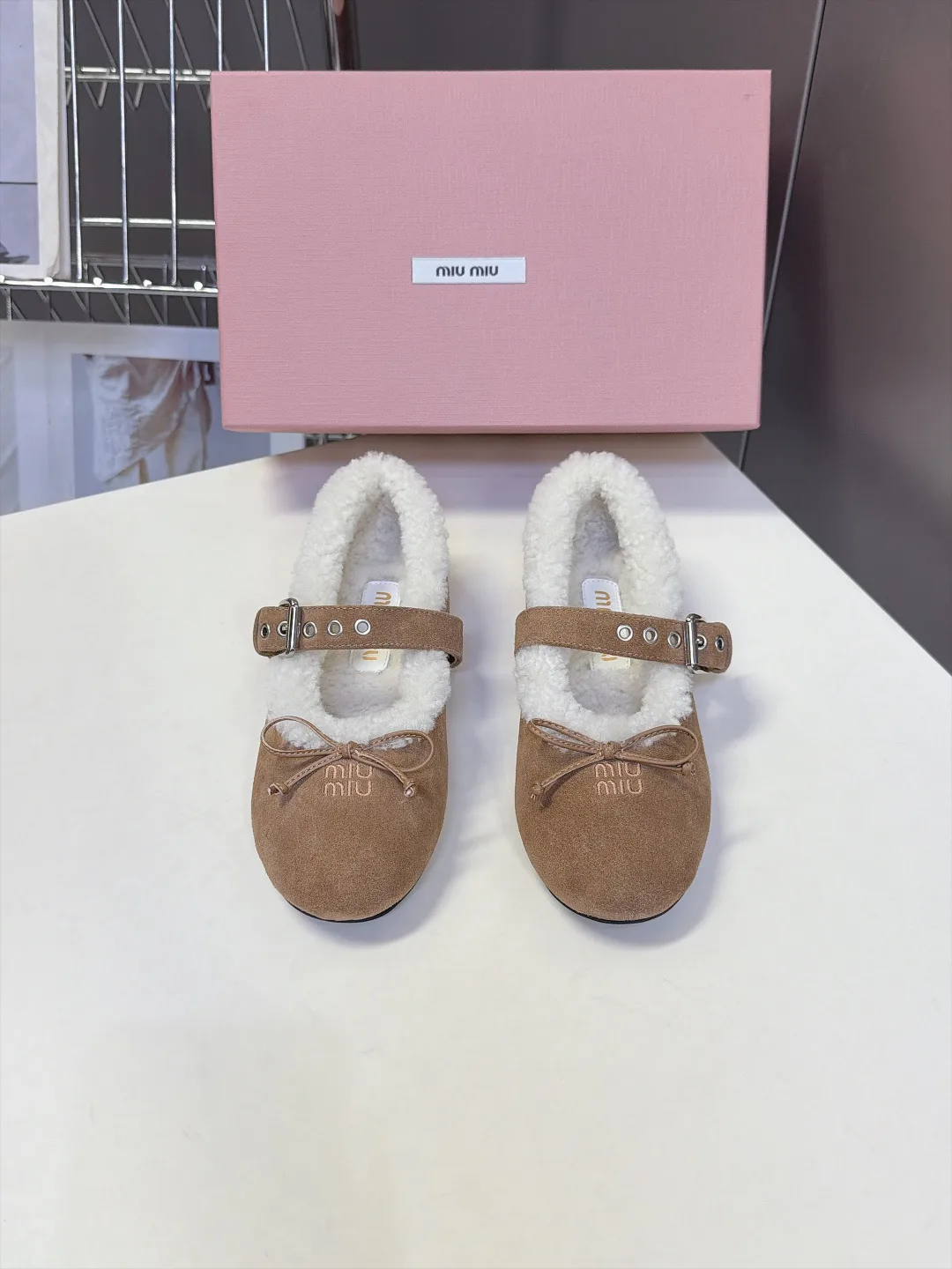Балетки Женские Miu Miu 18693016