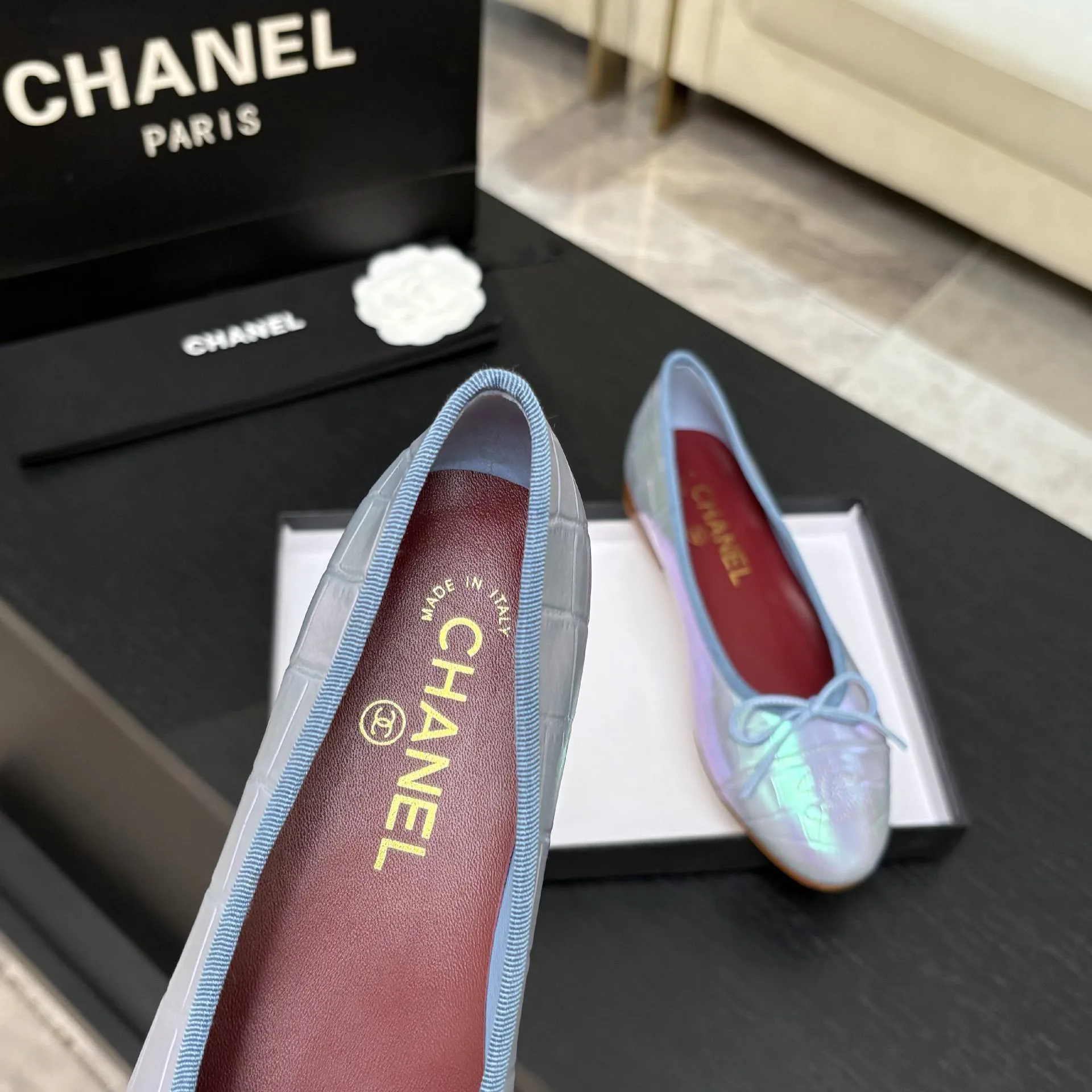 Балетки Женские Chanel 19339328