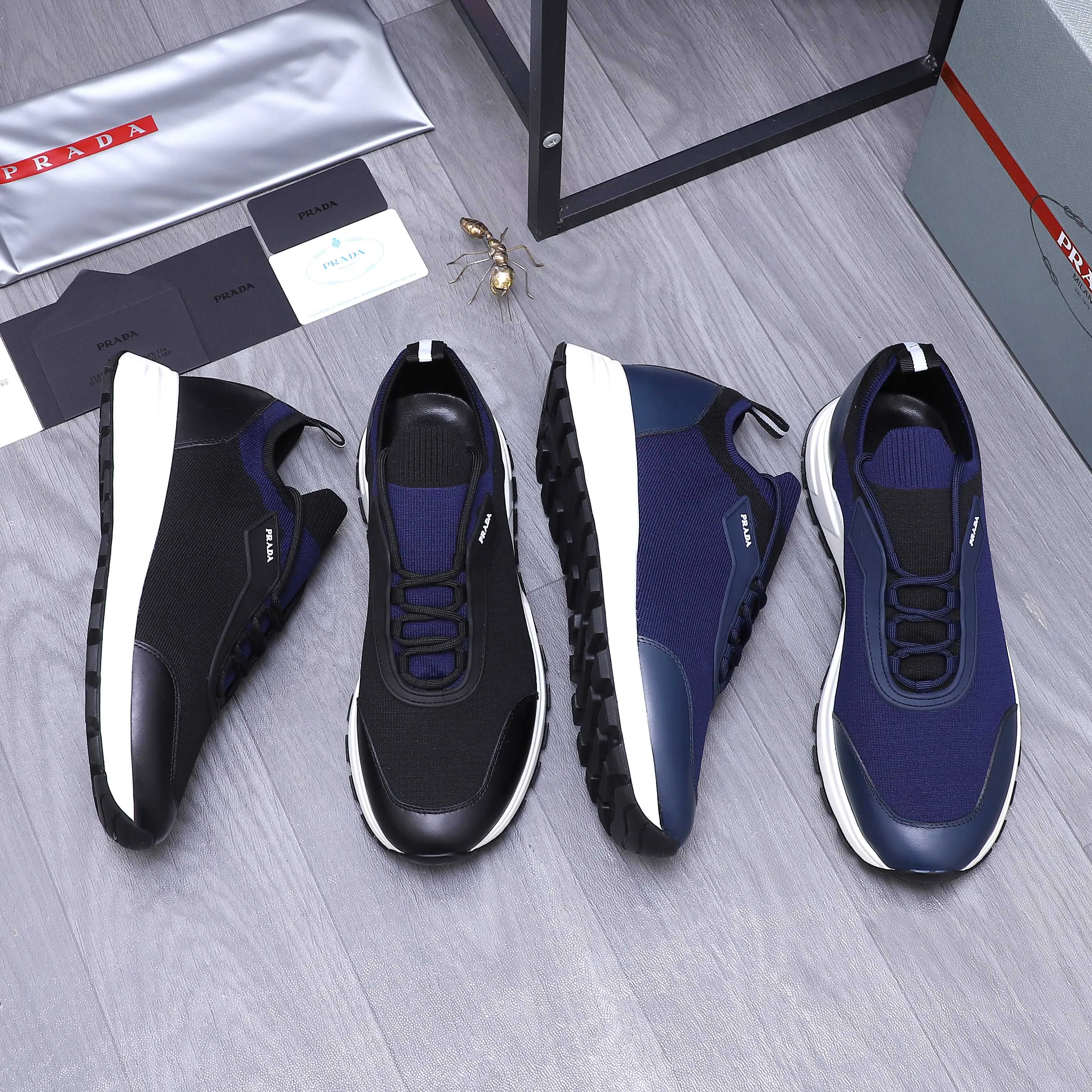 Кроссовки Мужские Prada 21722