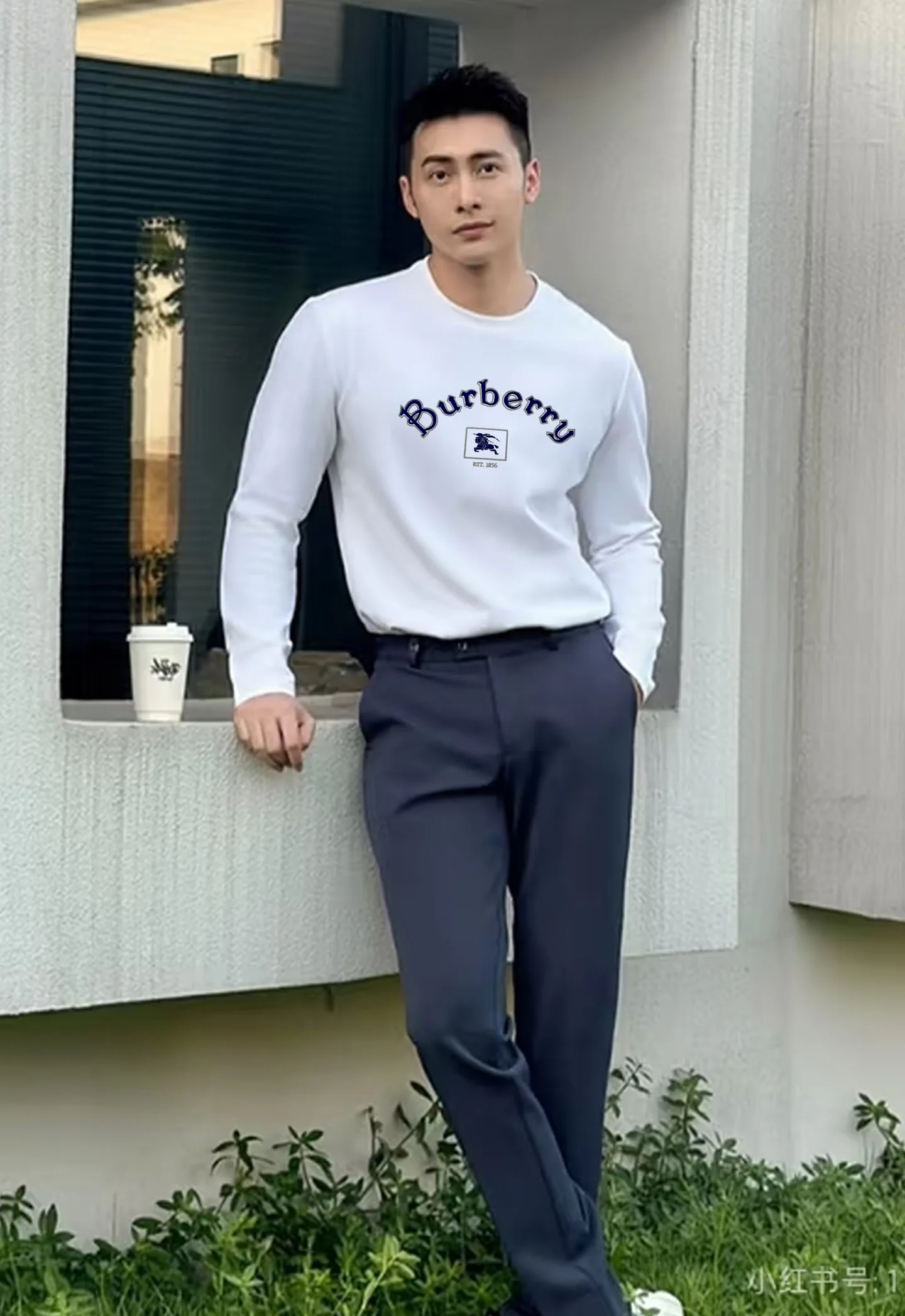 Лонгсливы Мужские Burberry 927931