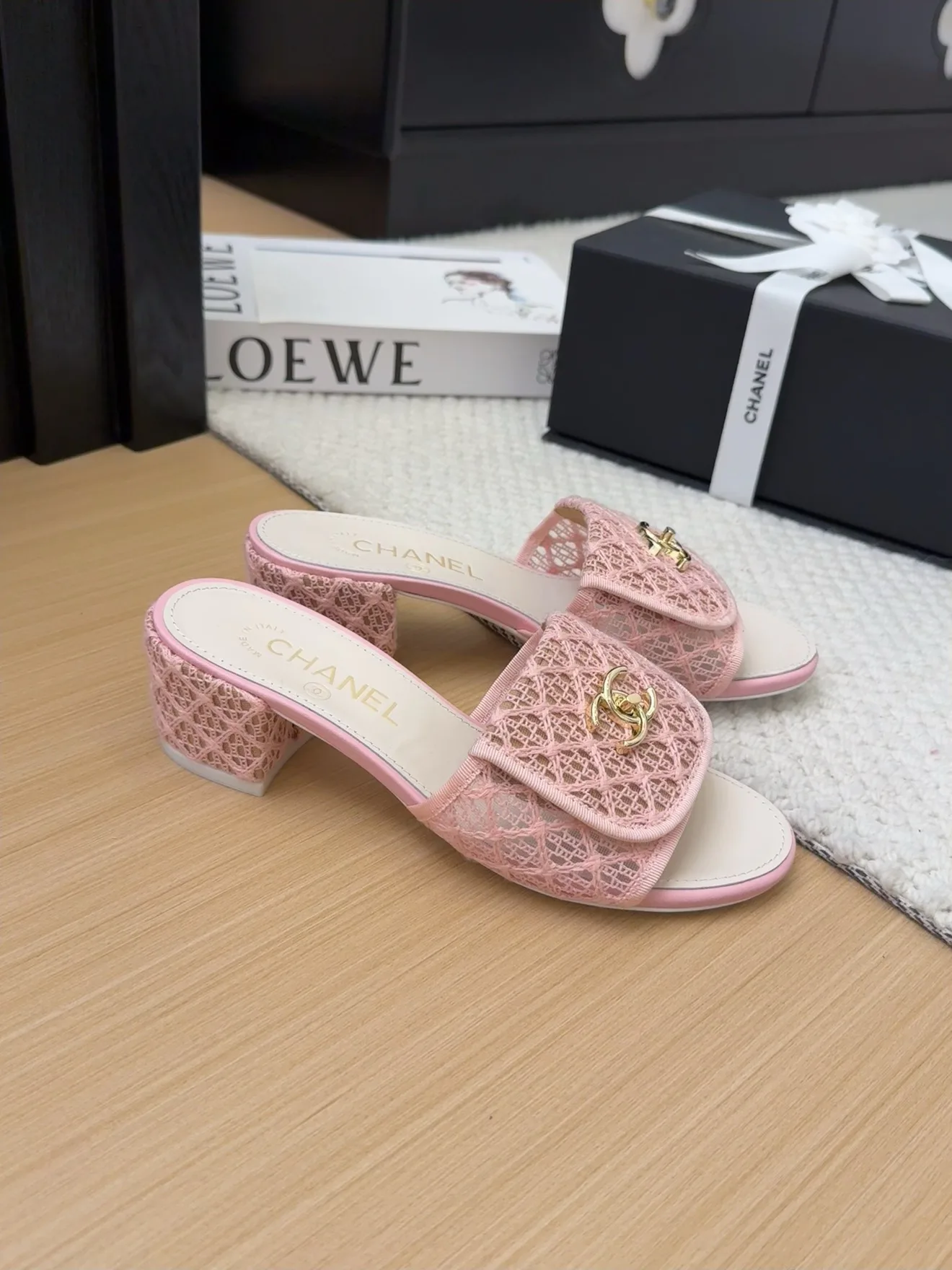 Шлепанцы Женские Chanel 28362