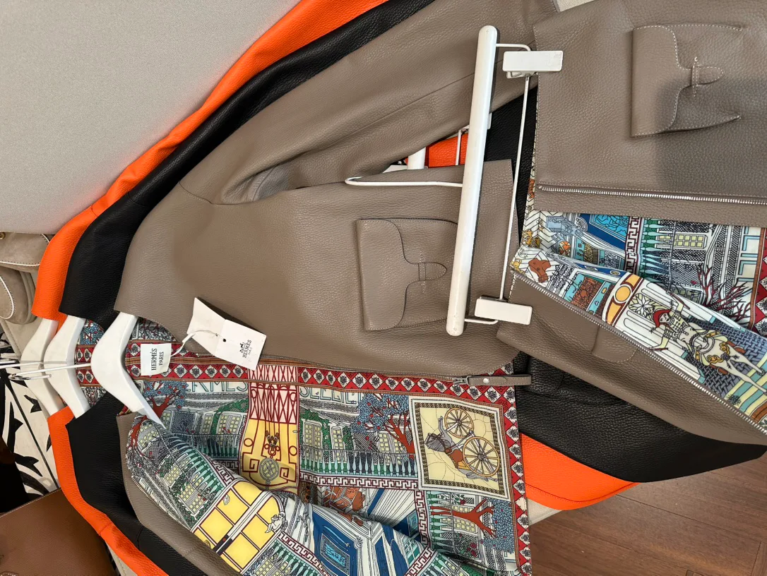 Кожаные Куртки И Дублёнки Женские Hermes 11460692