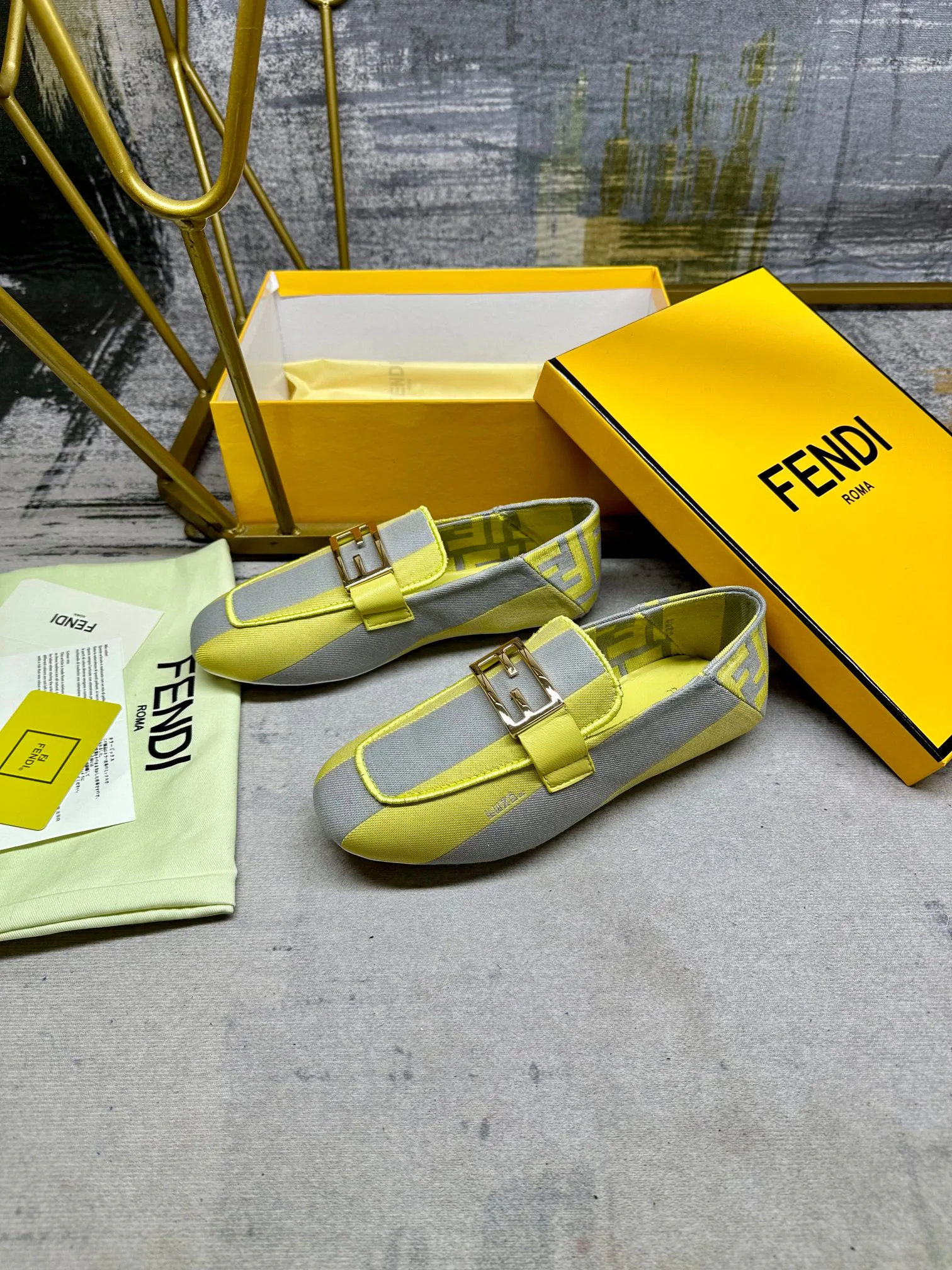 Лоферы И Мокасины Женские Fendi 13896030