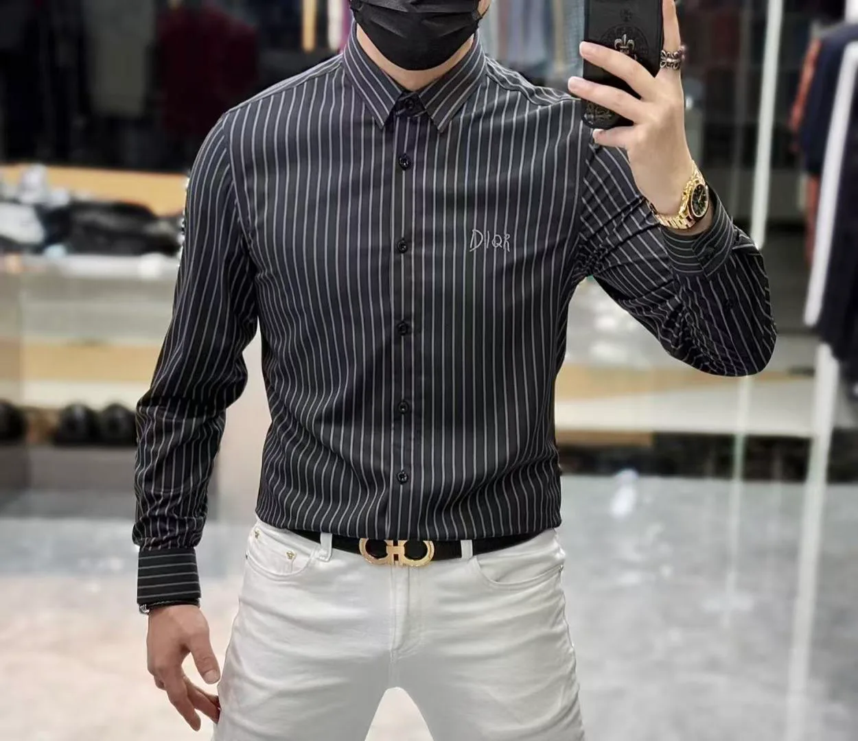 Рубашки Мужские Christian Dior 4511679
