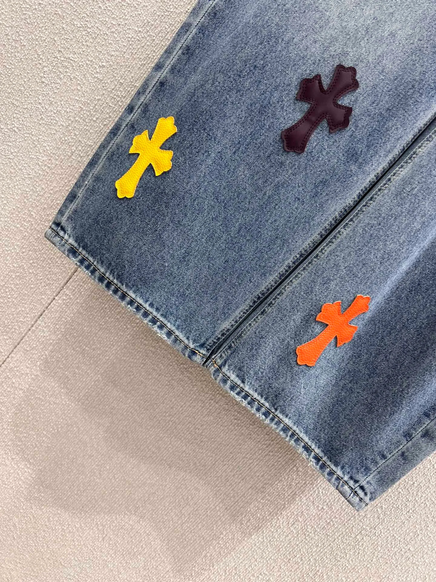 Джинсы Женские Chrome Hearts 1521055