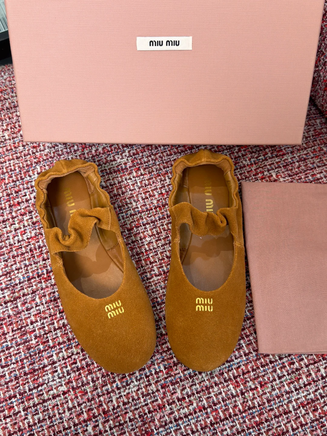 Балетки Женские Miu Miu 13359905