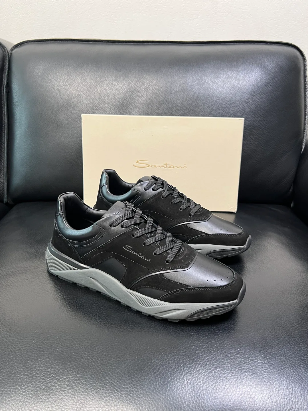 Лоферы И Туфли Мужские Santoni 13568824