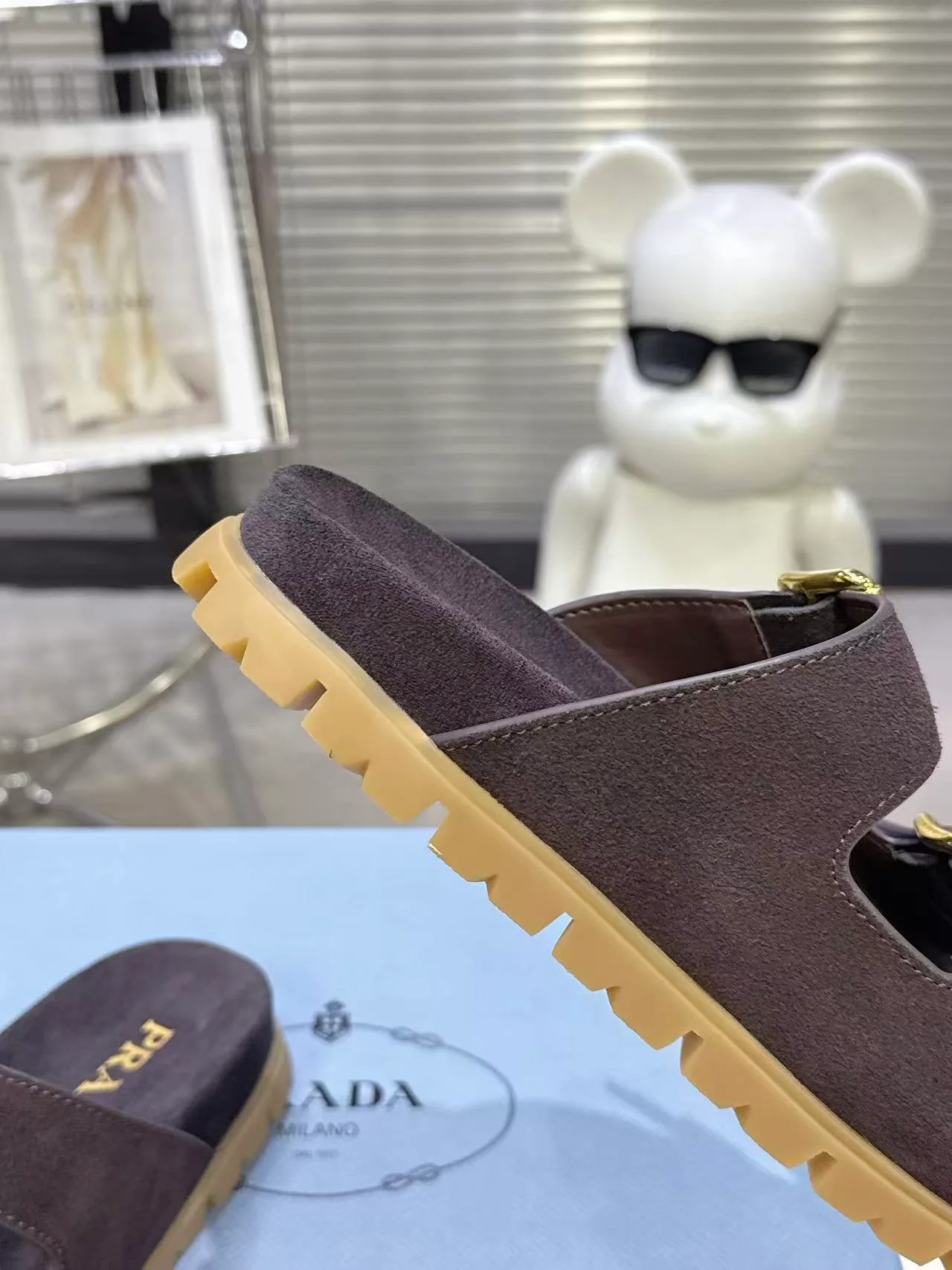 Шлепанцы Женские Prada 10270238