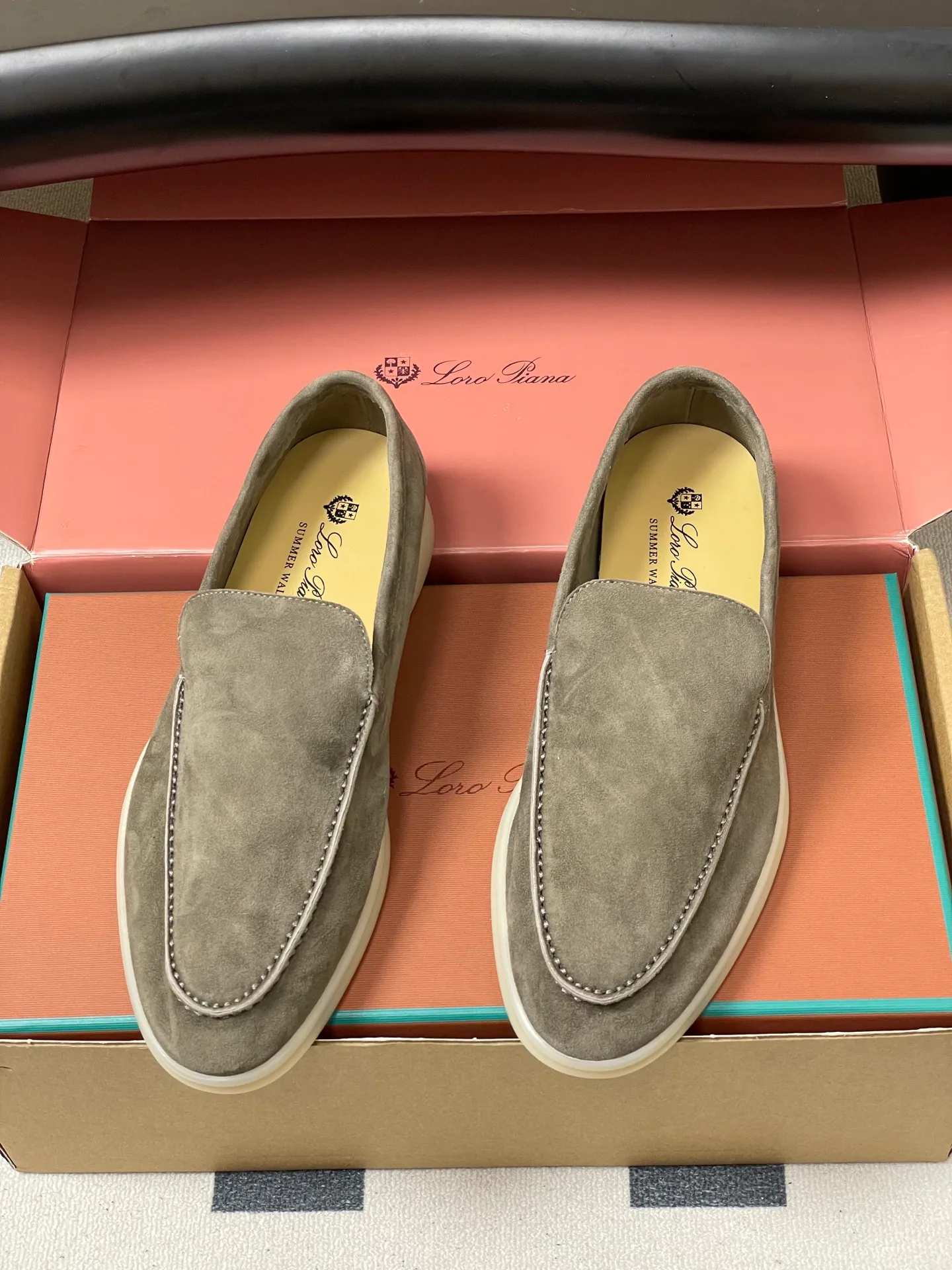 Мокасины Мужские Loro Piana 11668821