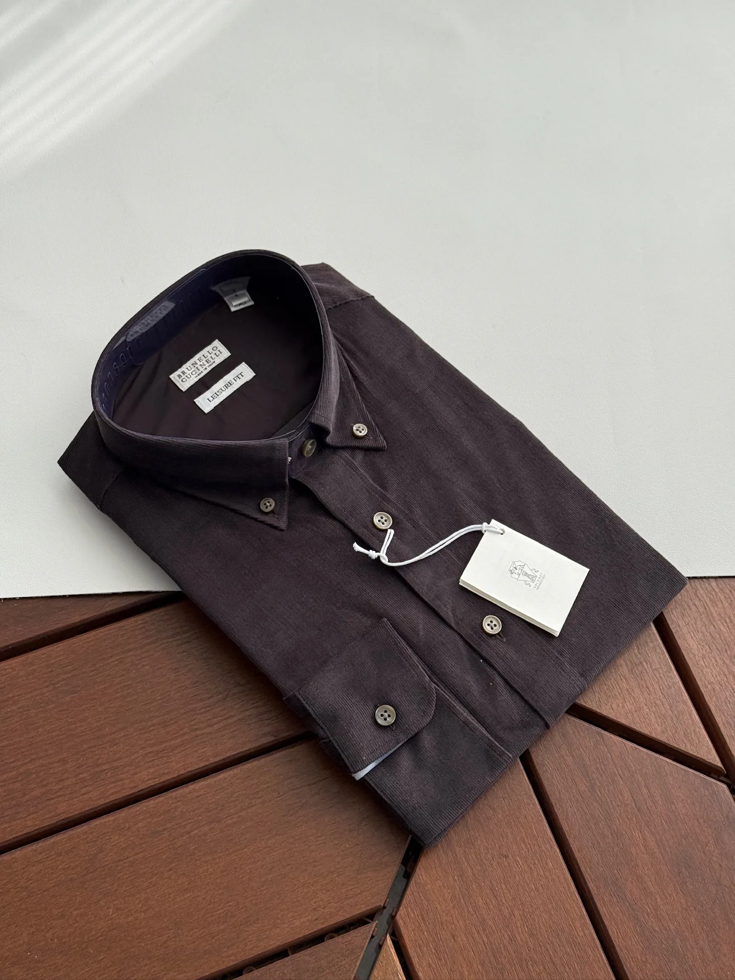Рубашки Мужские Brunello Cucinelli 10629452