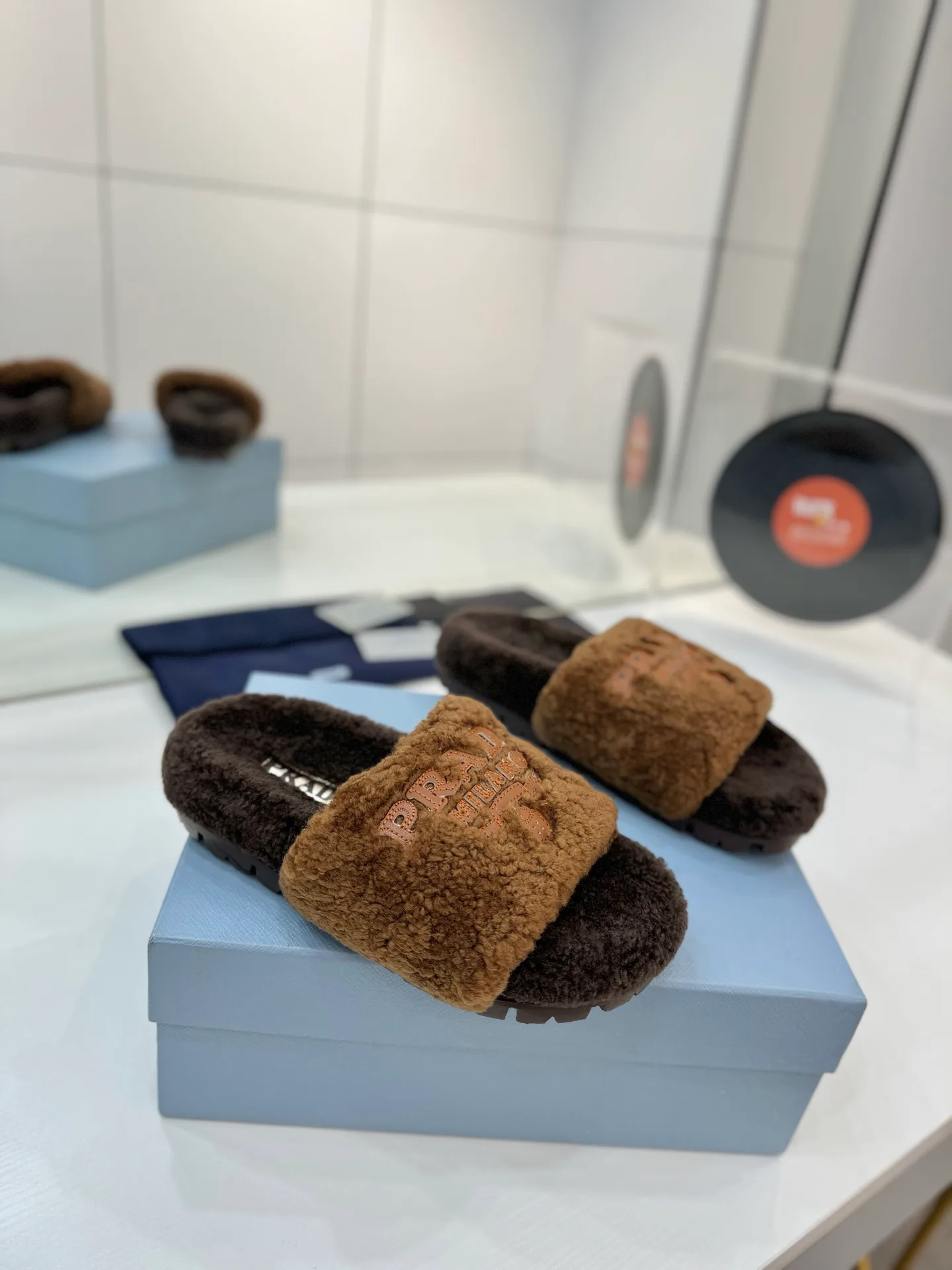 Тапочки Женские Prada 265061