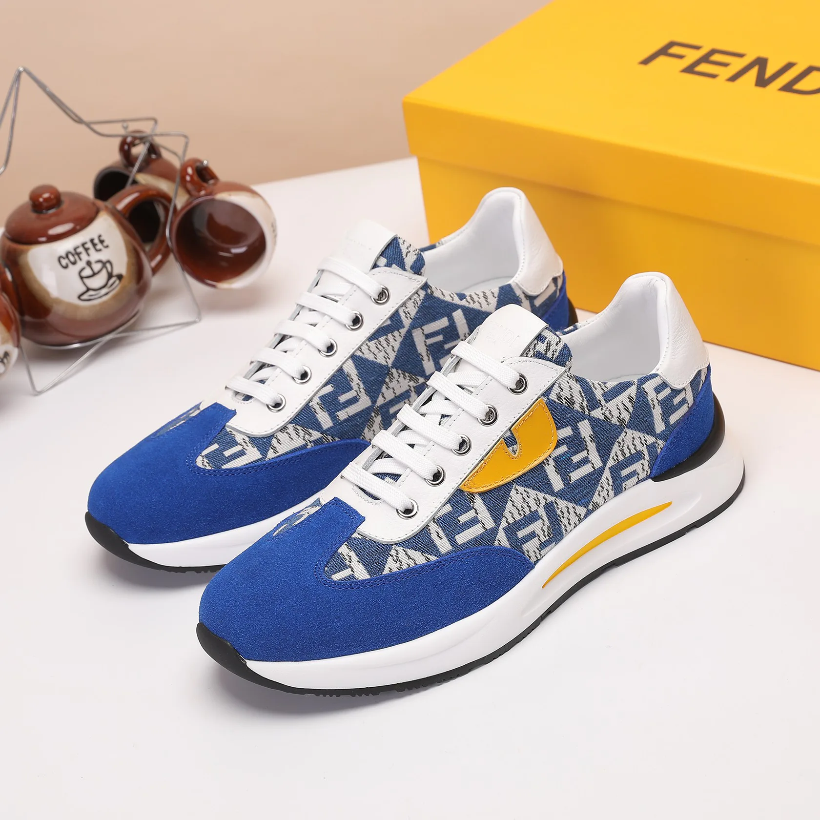 Кроссовки Мужские Fendi 1062424