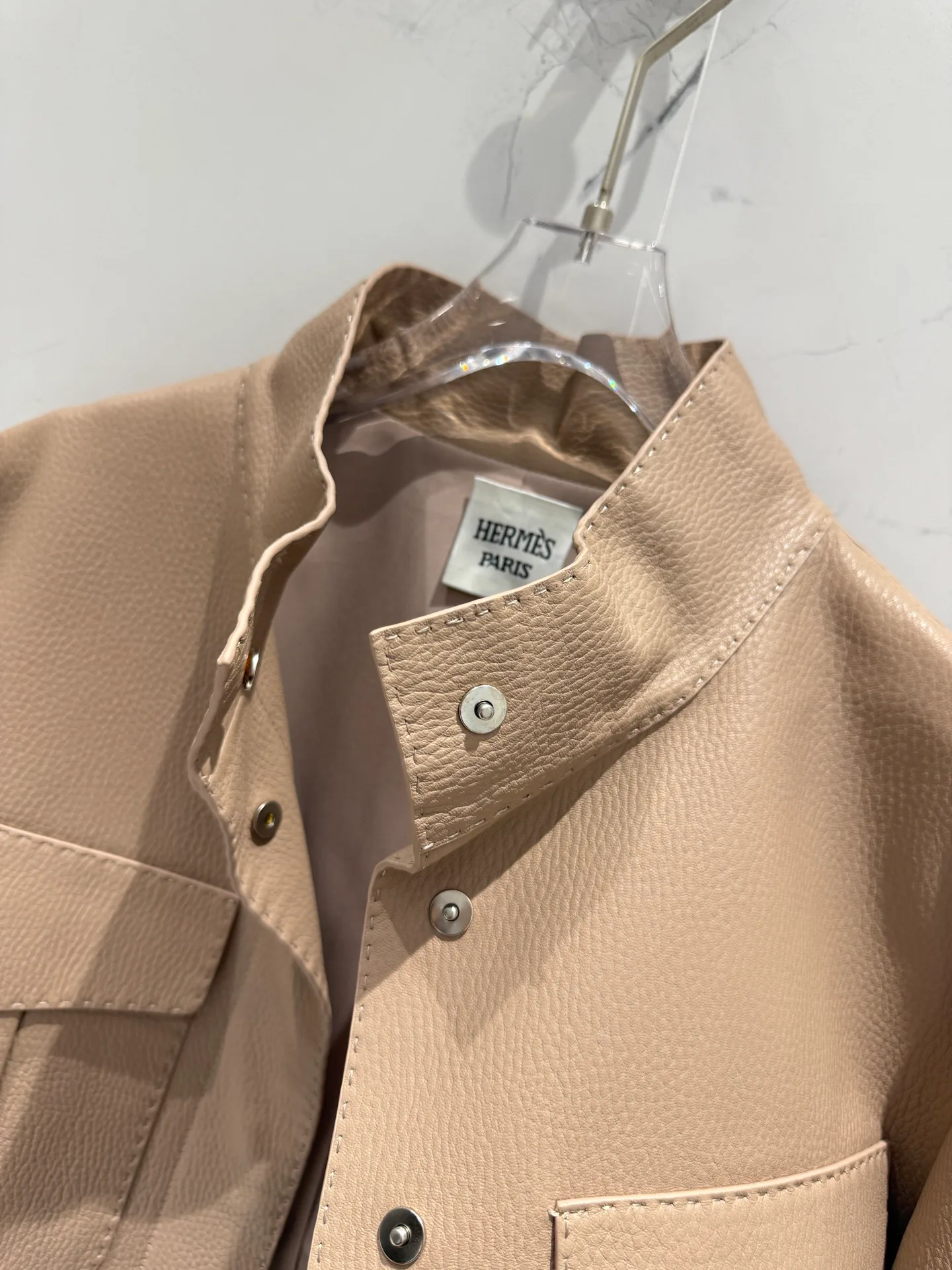 Кожаные Куртки И Дублёнки Женские Hermes 11310651