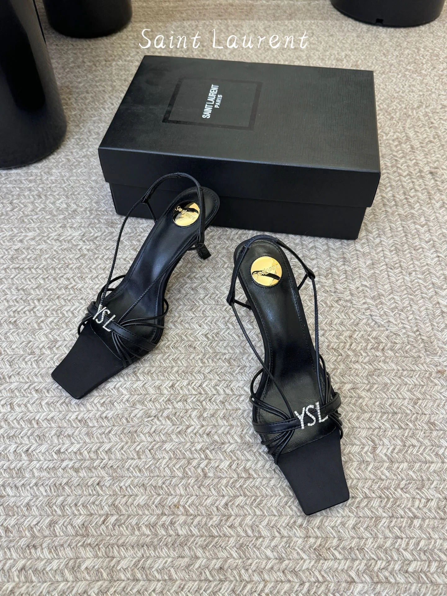 Босоножки Женские Saint Laurent 11238066