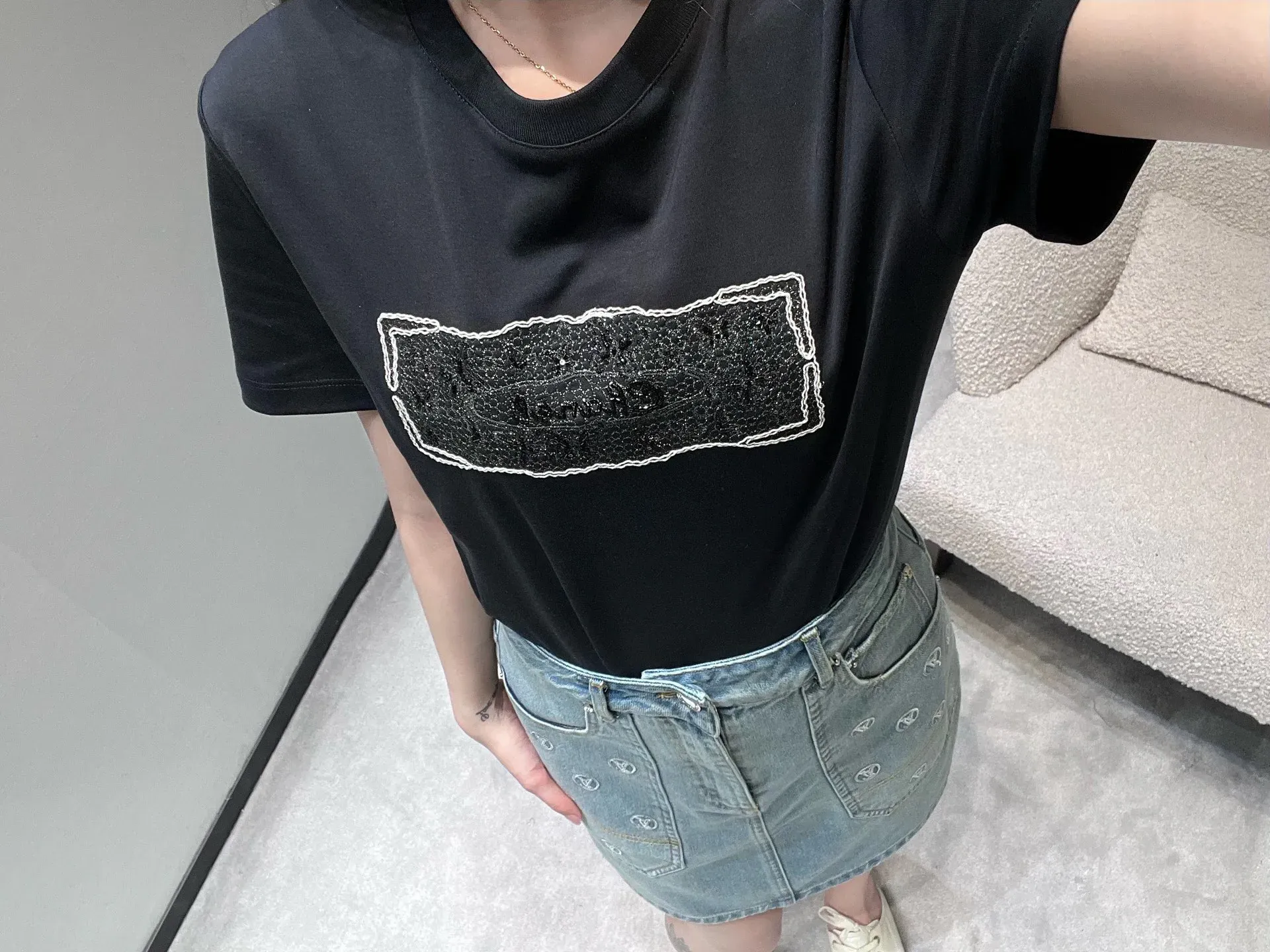 Футболки Женские Chanel 1005459