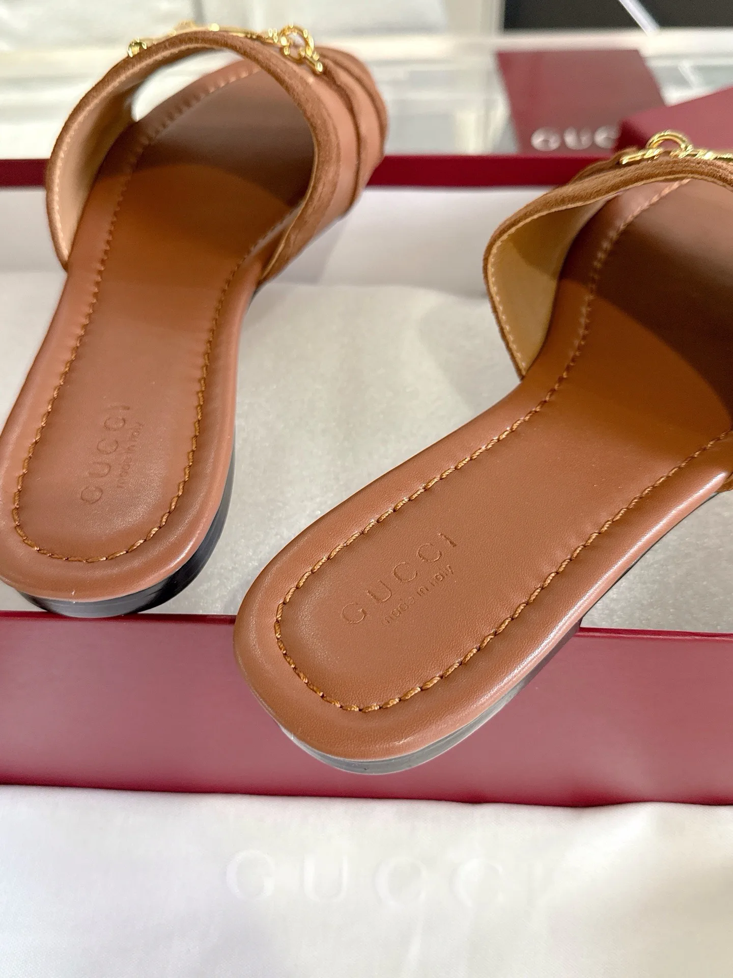 Шлепанцы Женские Gucci 120051