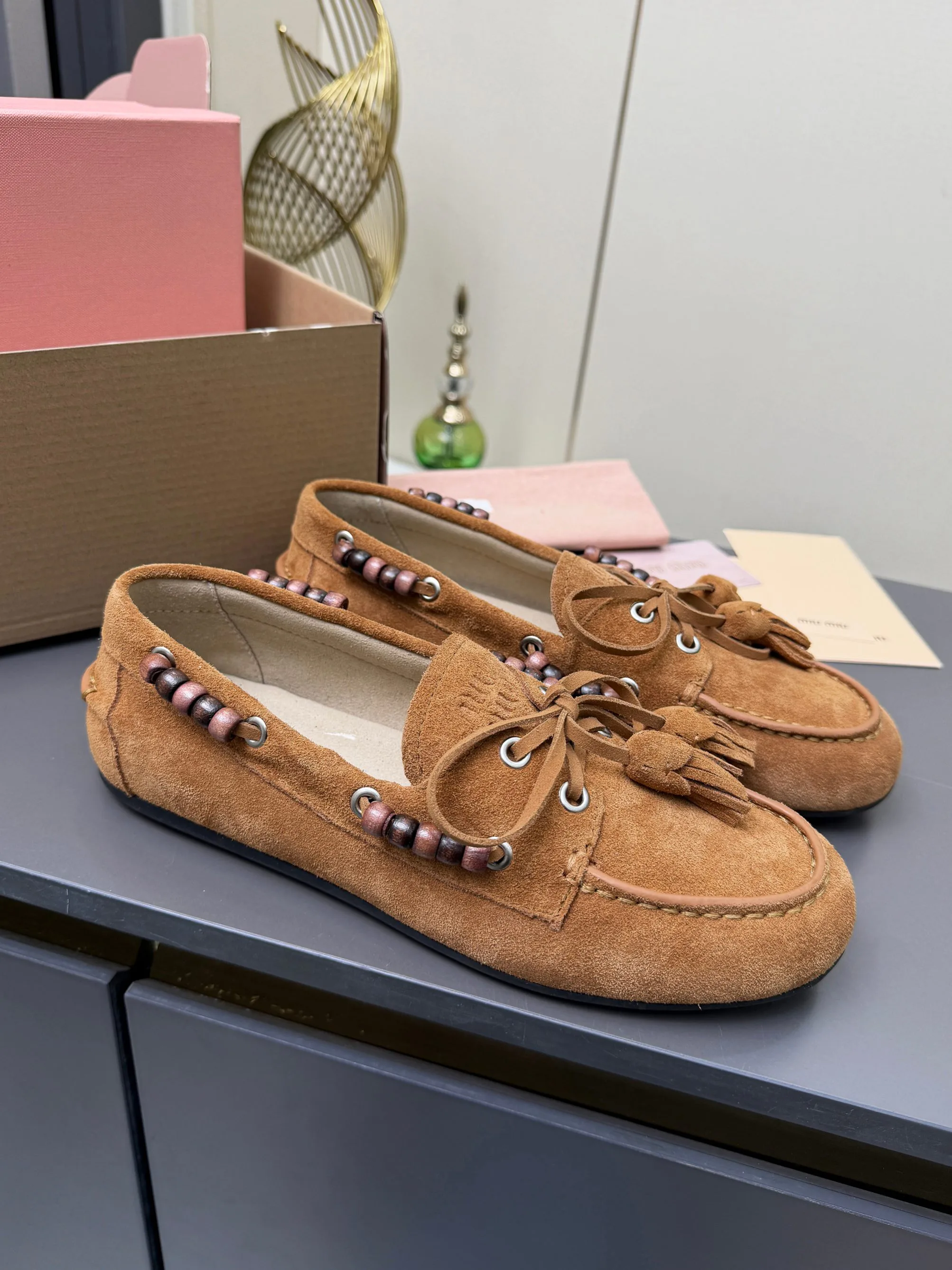 Лоферы И Мокасины Женские Miu Miu 11602264