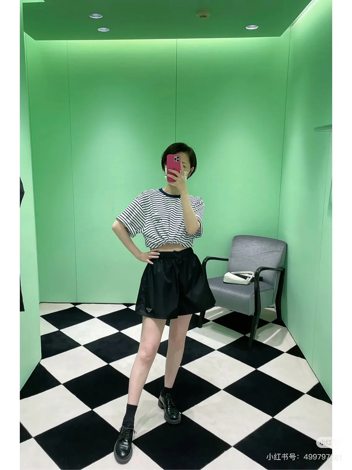 Шорты Женские Prada 34297