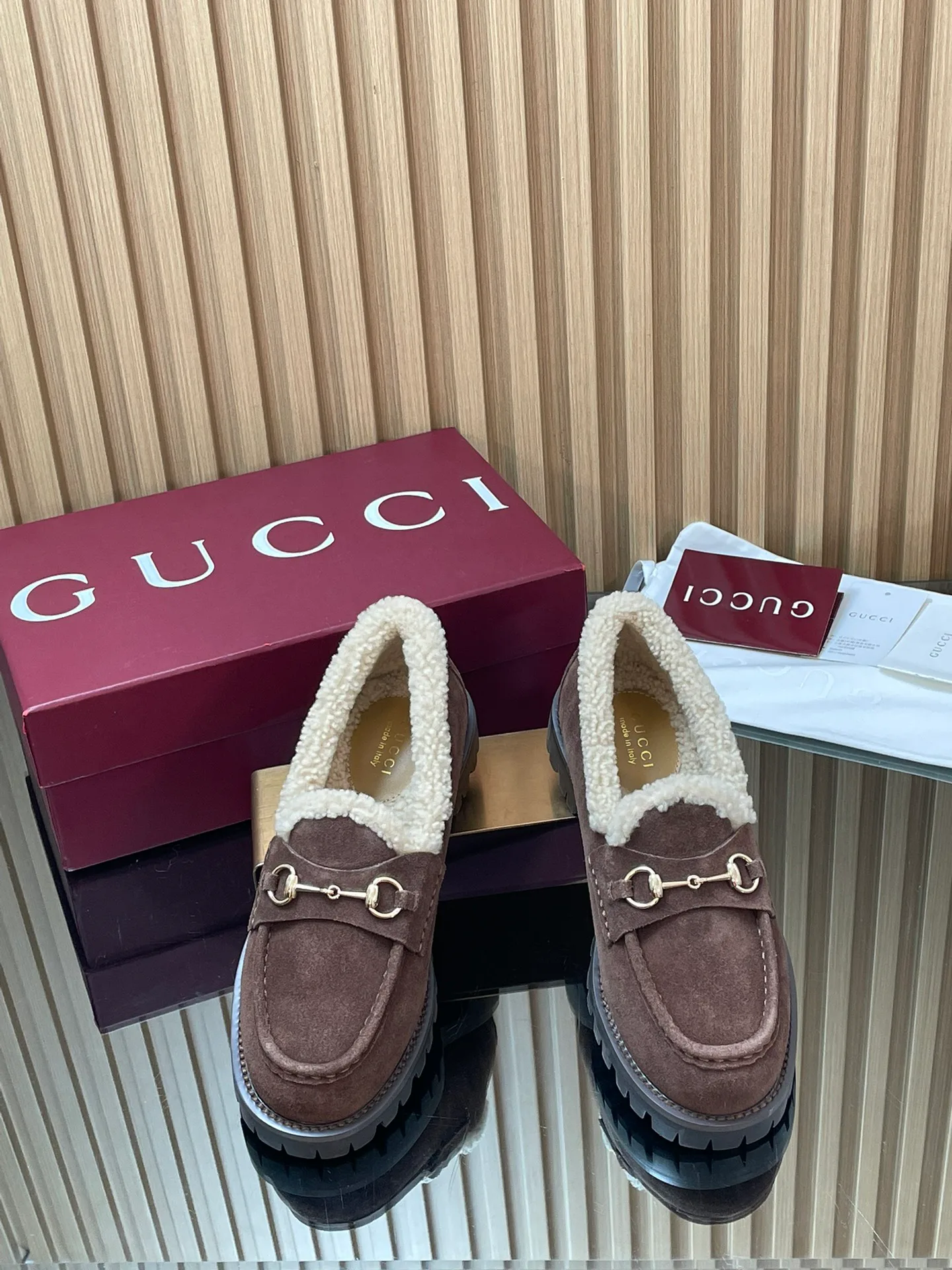 Лоферы И Мокасины Женские Gucci 18703421