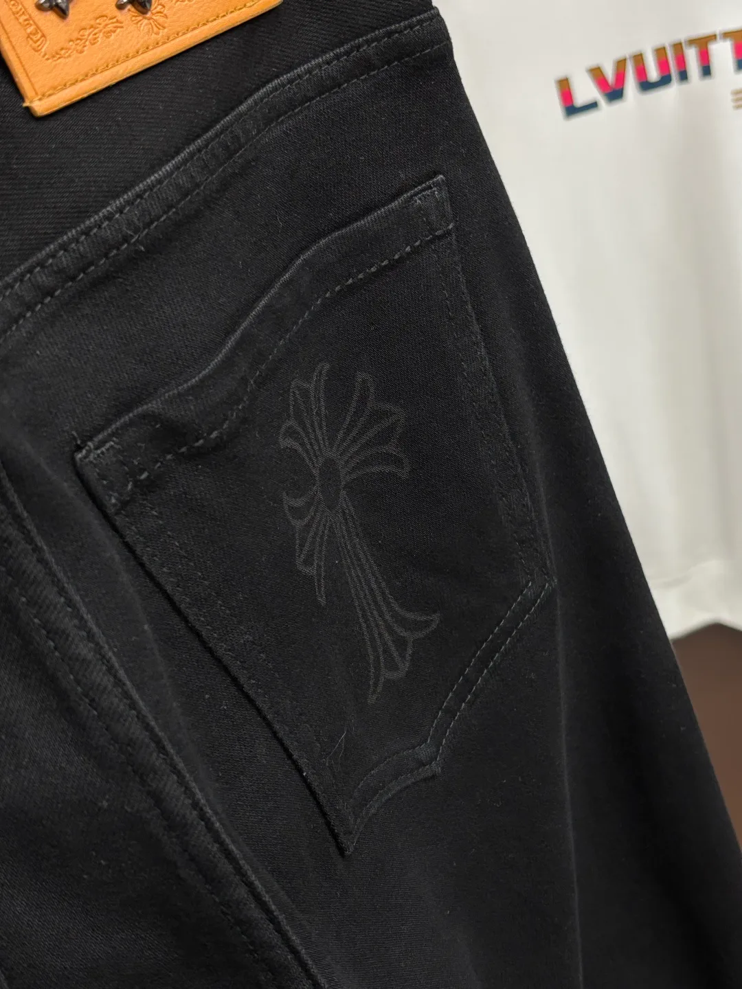 Джинсы Мужские Chrome Hearts 11236164