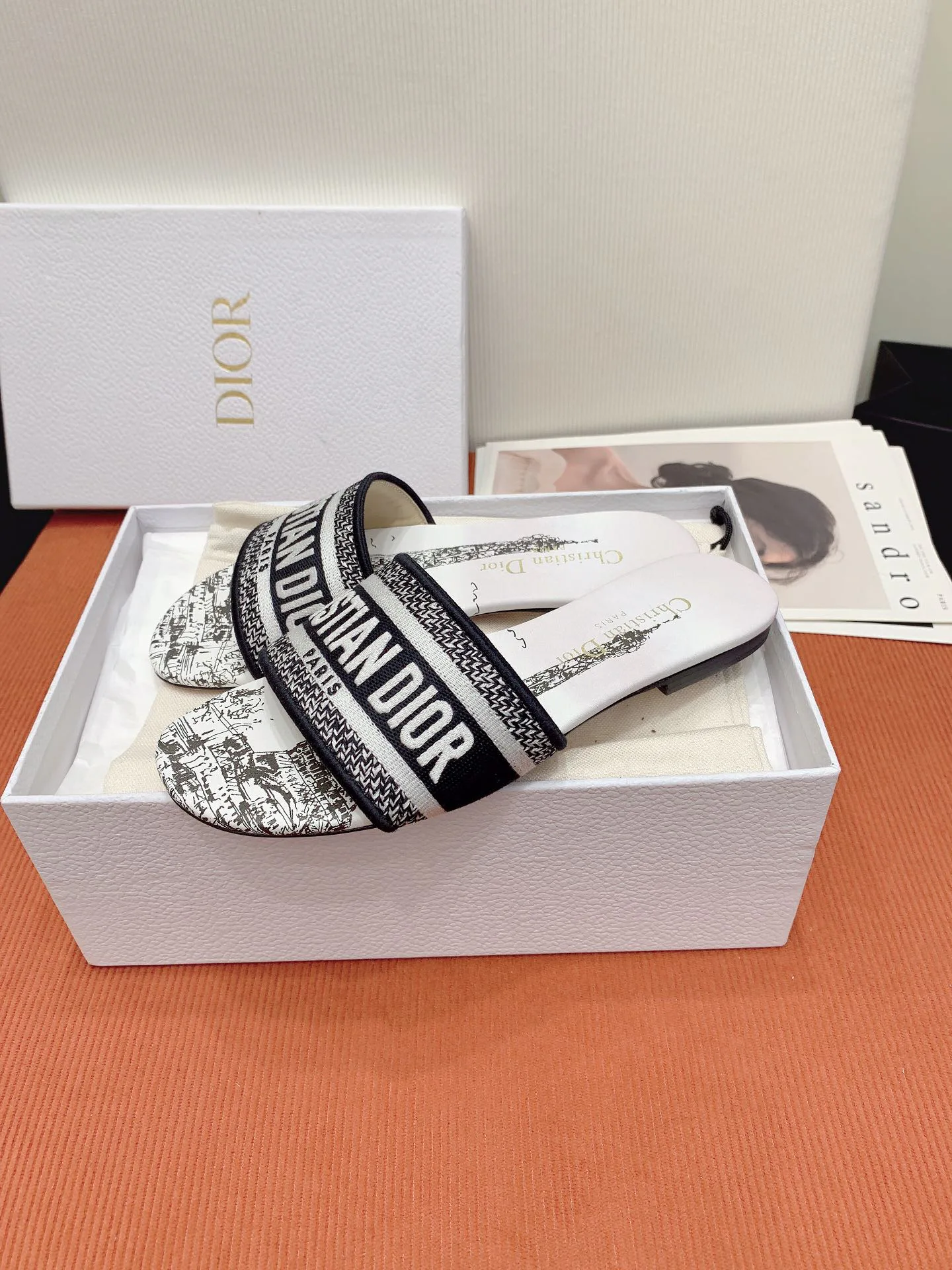 Шлепанцы Женские Christian Dior 961783
