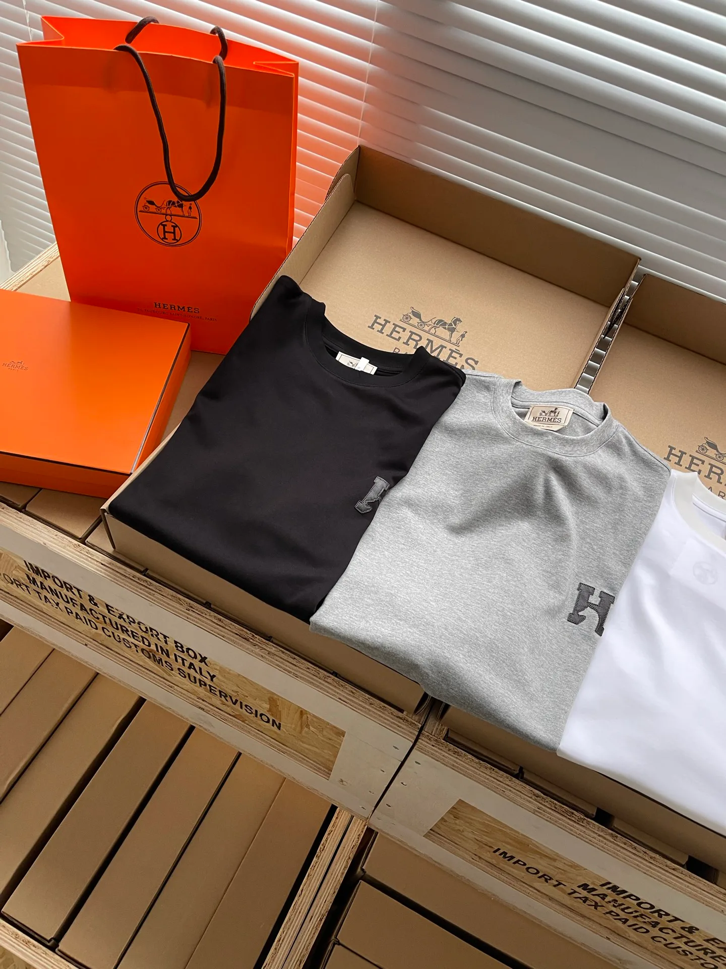 Футболки Мужские Hermes 13133467