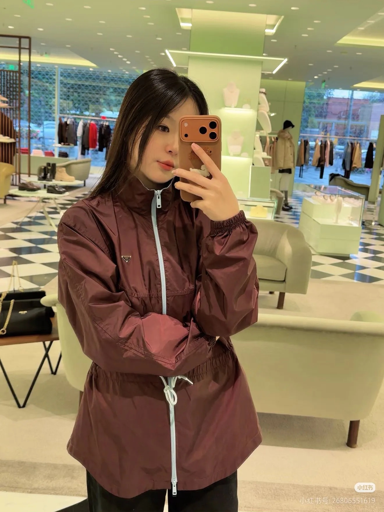 Куртки И Пуховики Женские Prada 7238195