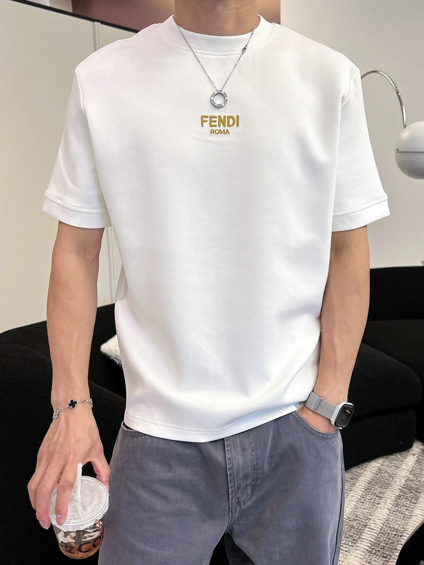 Футболки Женские Fendi 688117