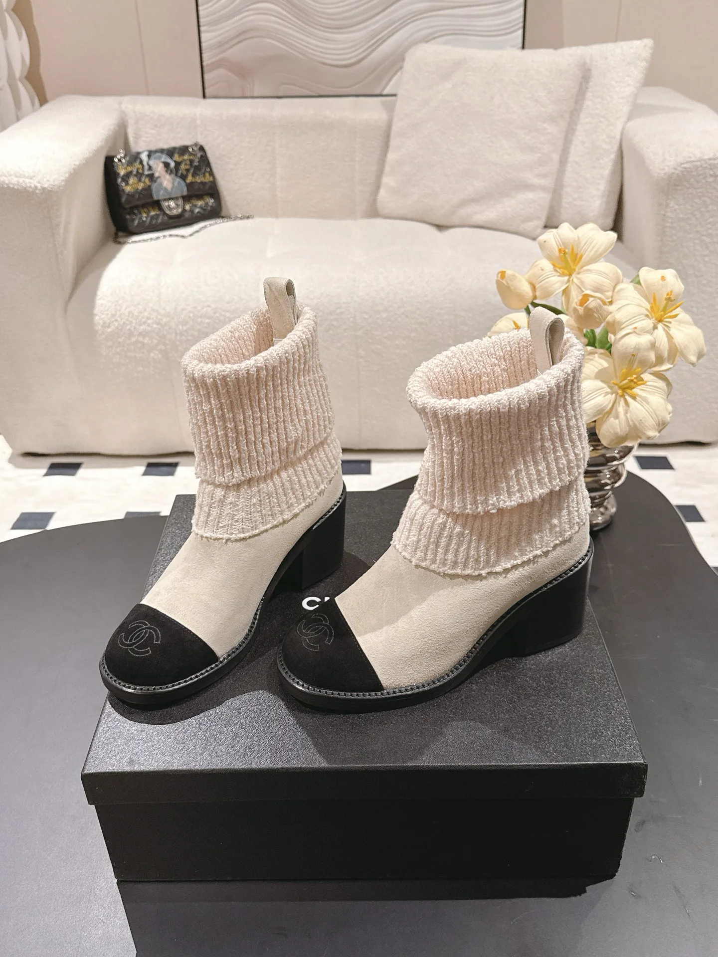 Ботильоны Женские Chanel Ботильоны Женские Chanel