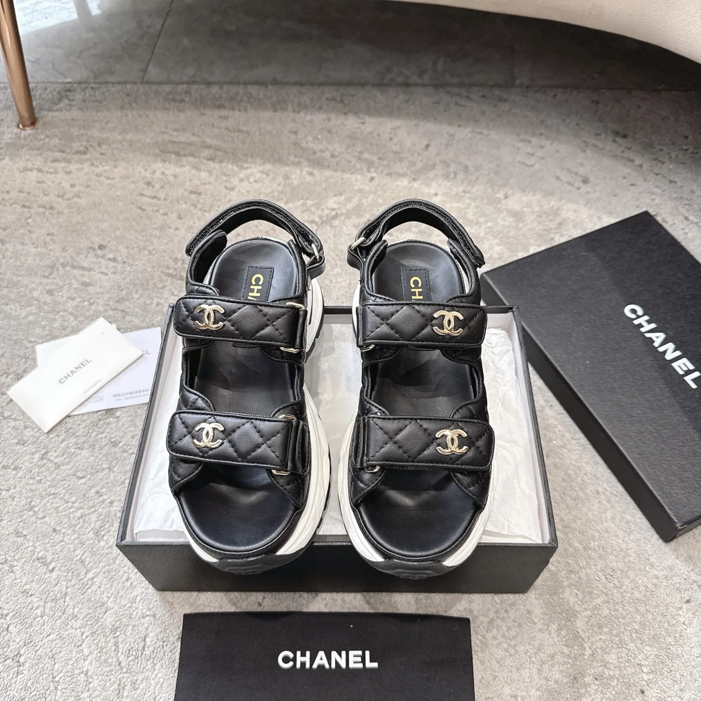 Босоножки Женские Chanel 16954243
