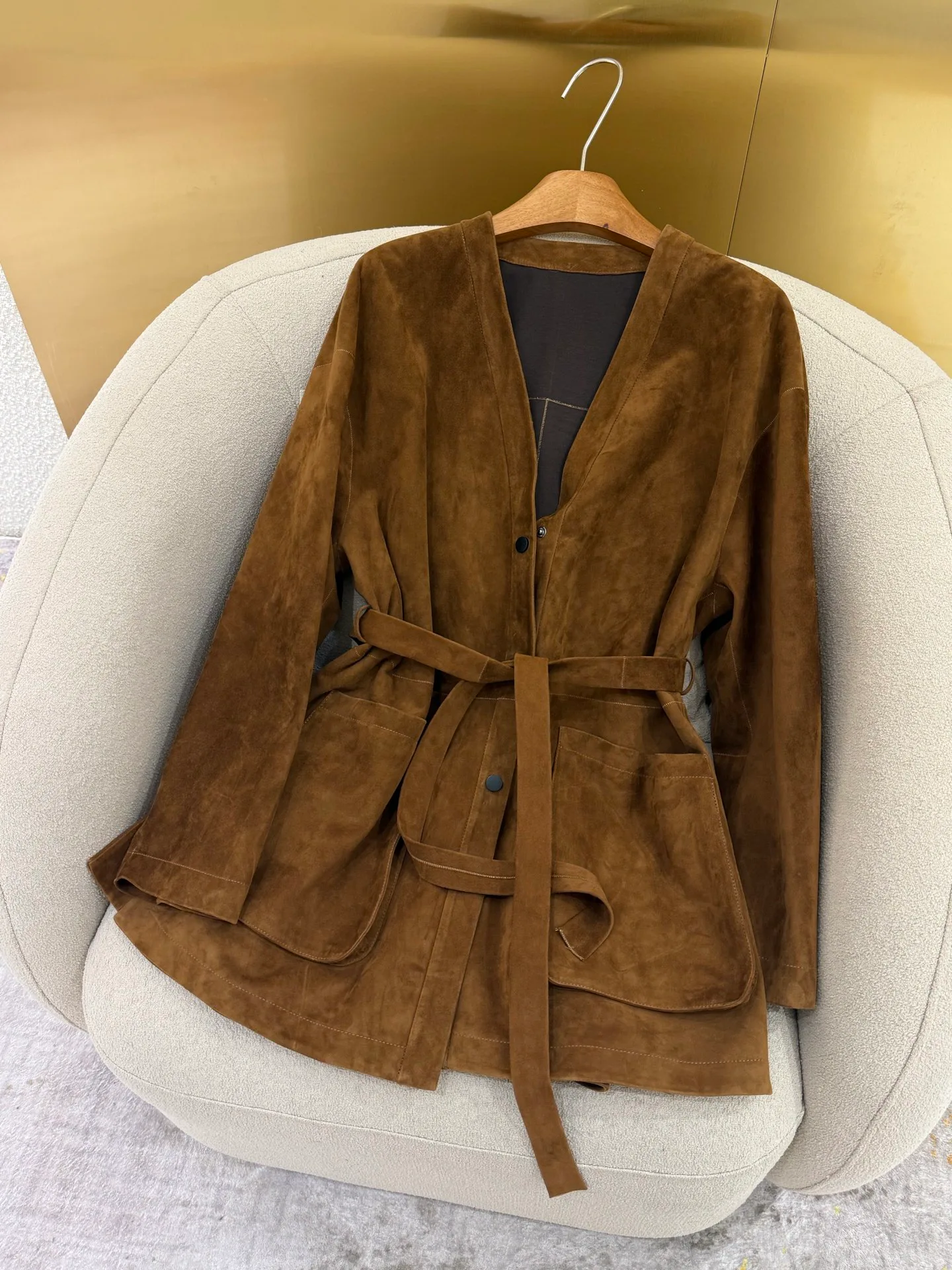 Кожаные Куртки И Дублёнки Женские Loro Piana 11428953