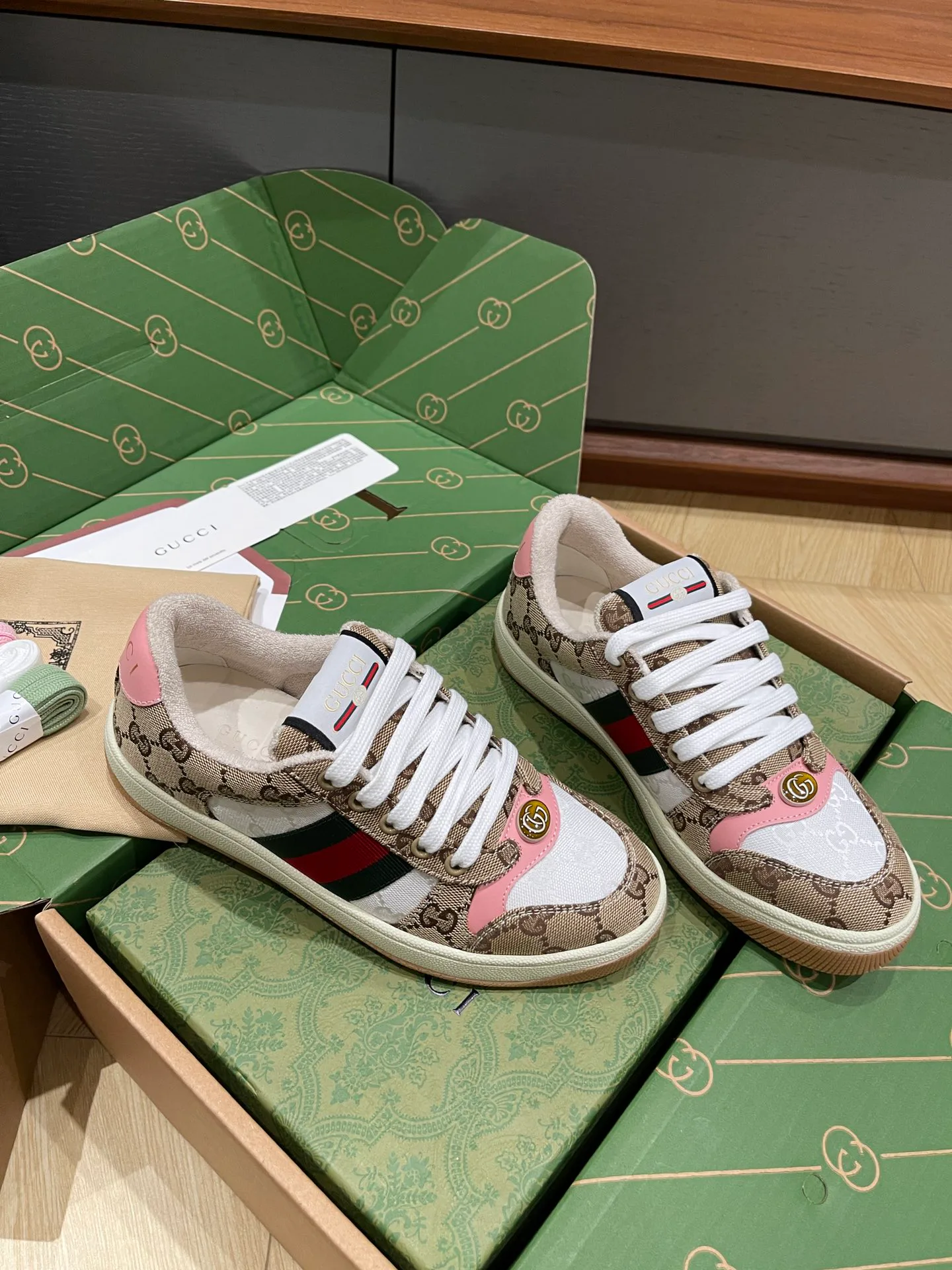 Кроссовки Женские Gucci 1331210