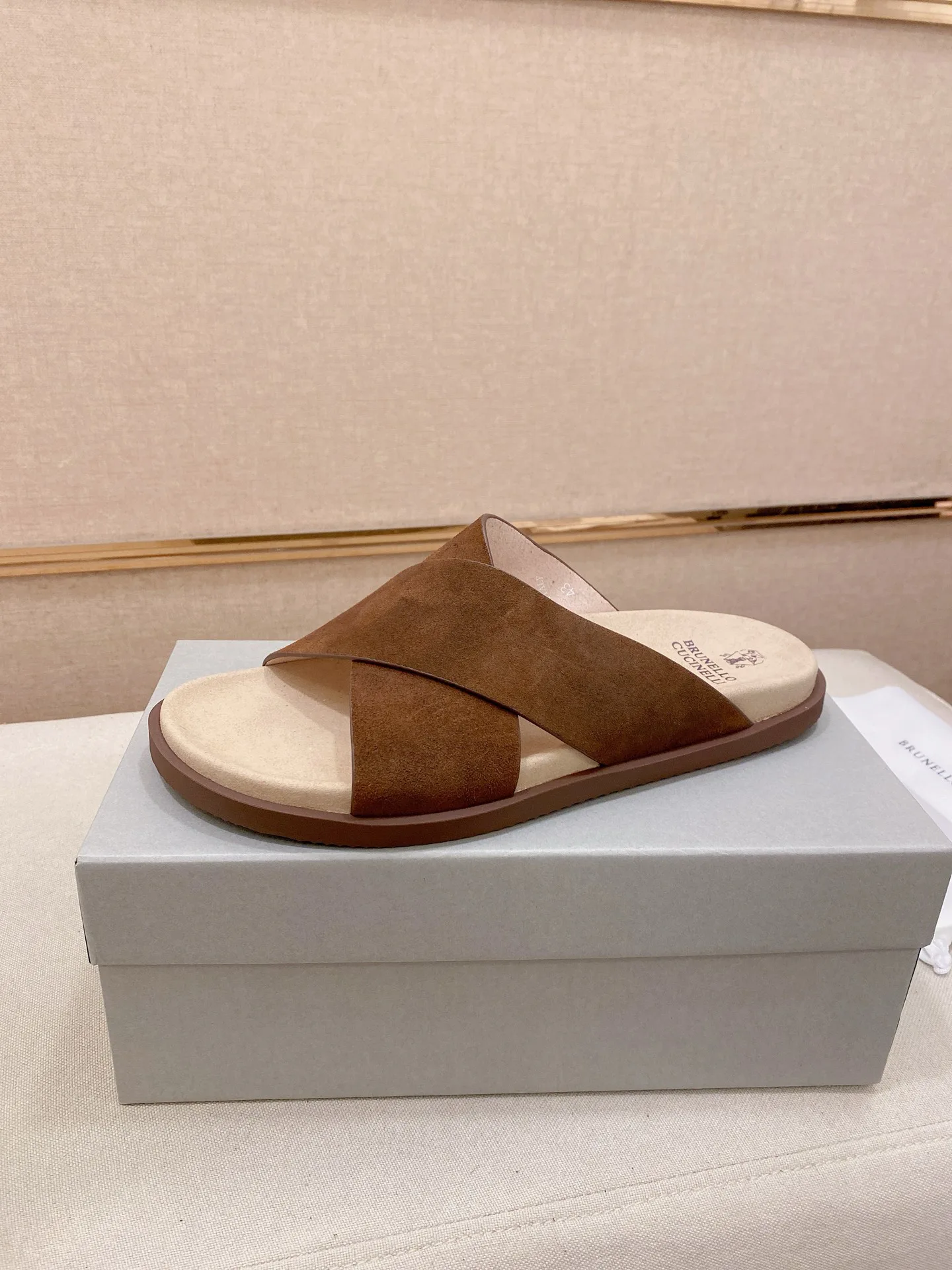 Сандалии Мужские Brunello Cucinelli 12785757
