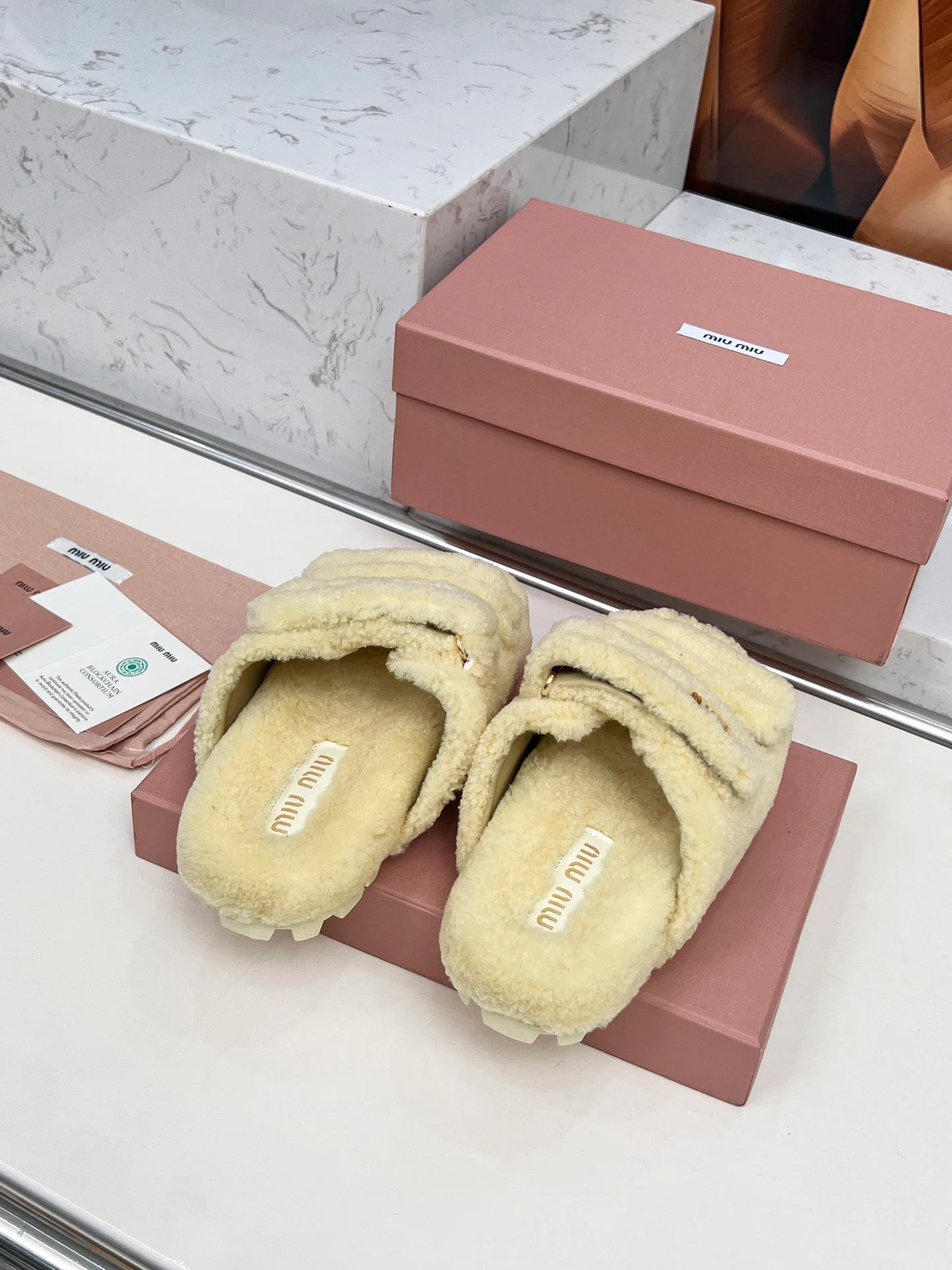 Тапочки Женские Miu Miu 208958