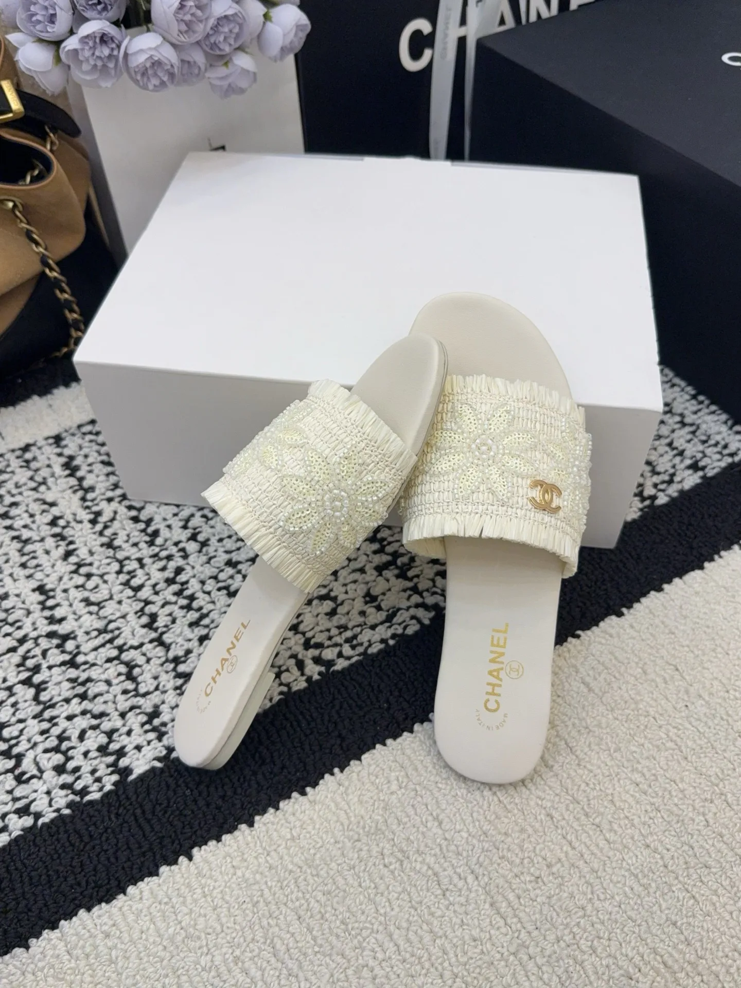 Сандалии Женские Chanel 1881204