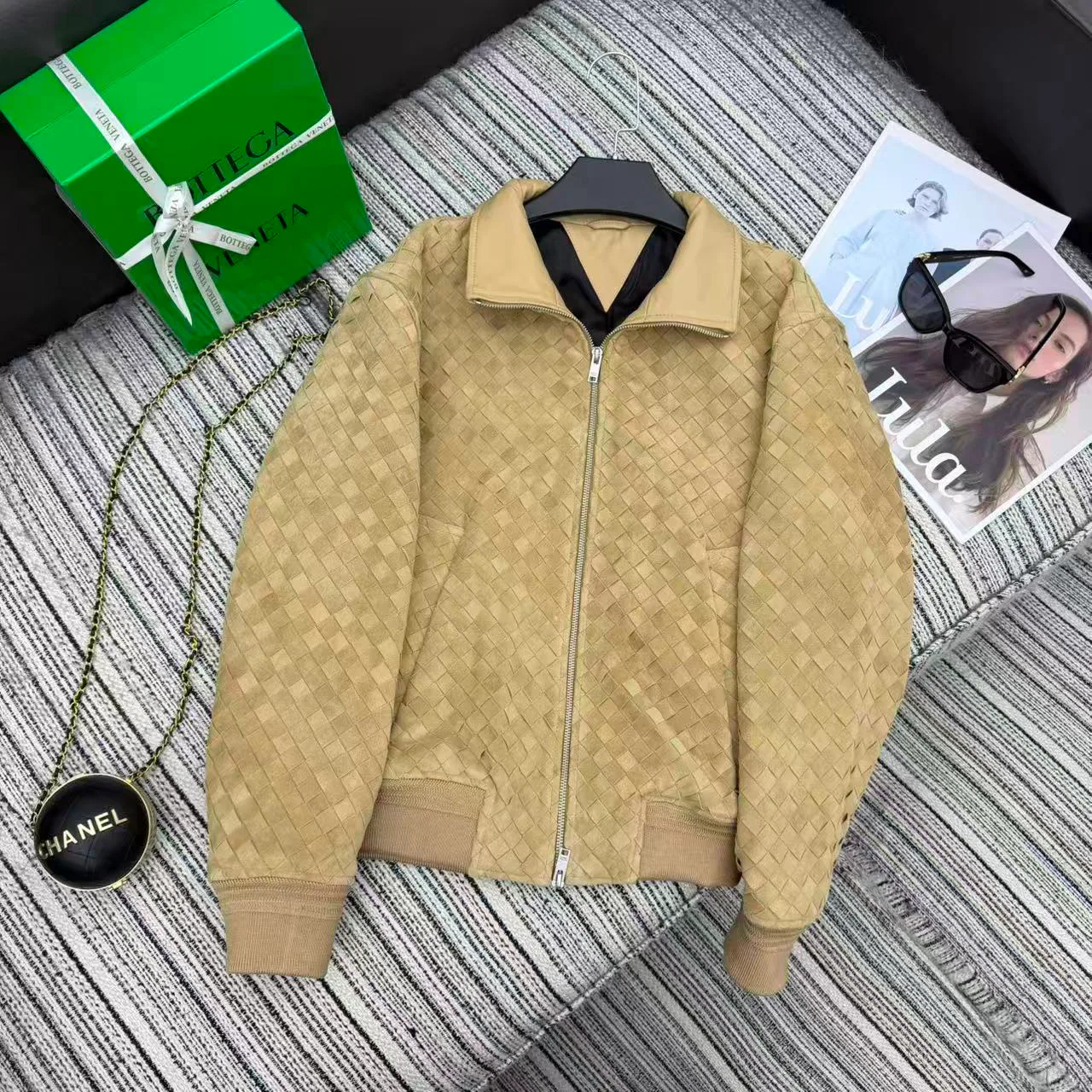 Кожаные Куртки И Дублёнки Мужские Bottega Veneta 10675625